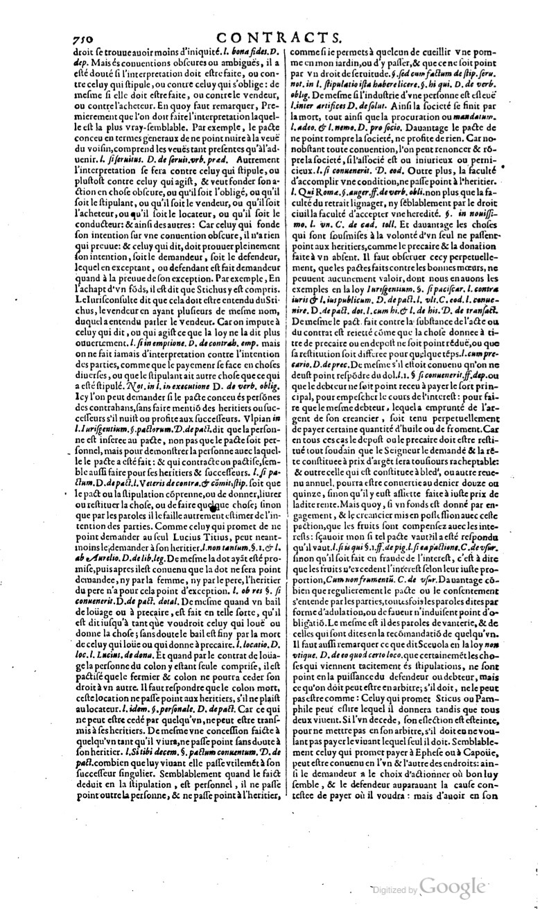 1629 - Veuve Nicolas Buon - Trésor du droit français (29620 T. 1) - BM Lyon