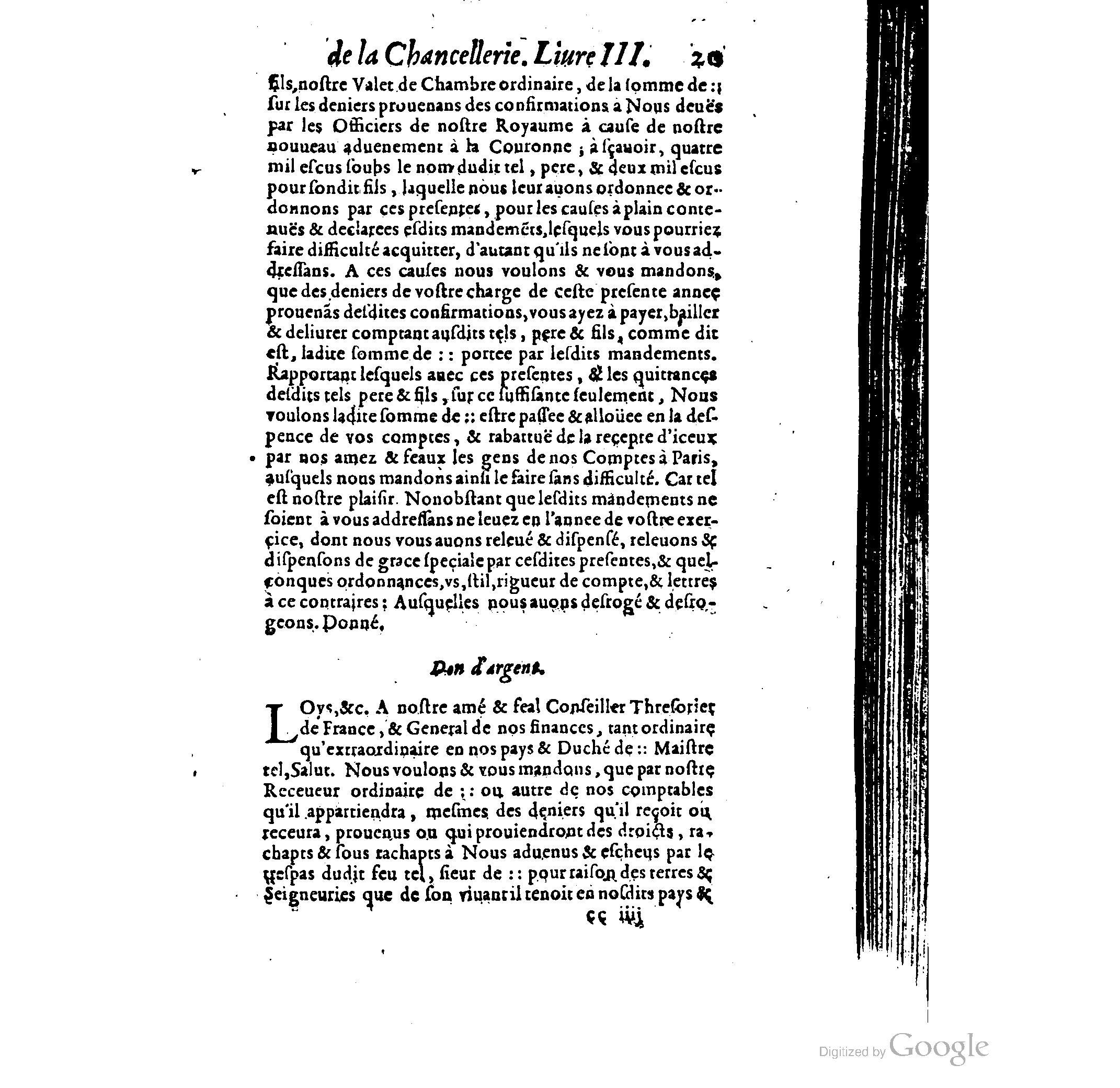1614 - Jean Richer - Trésor du nouveau style et protocole de la chancellerie de France - BSB Munich