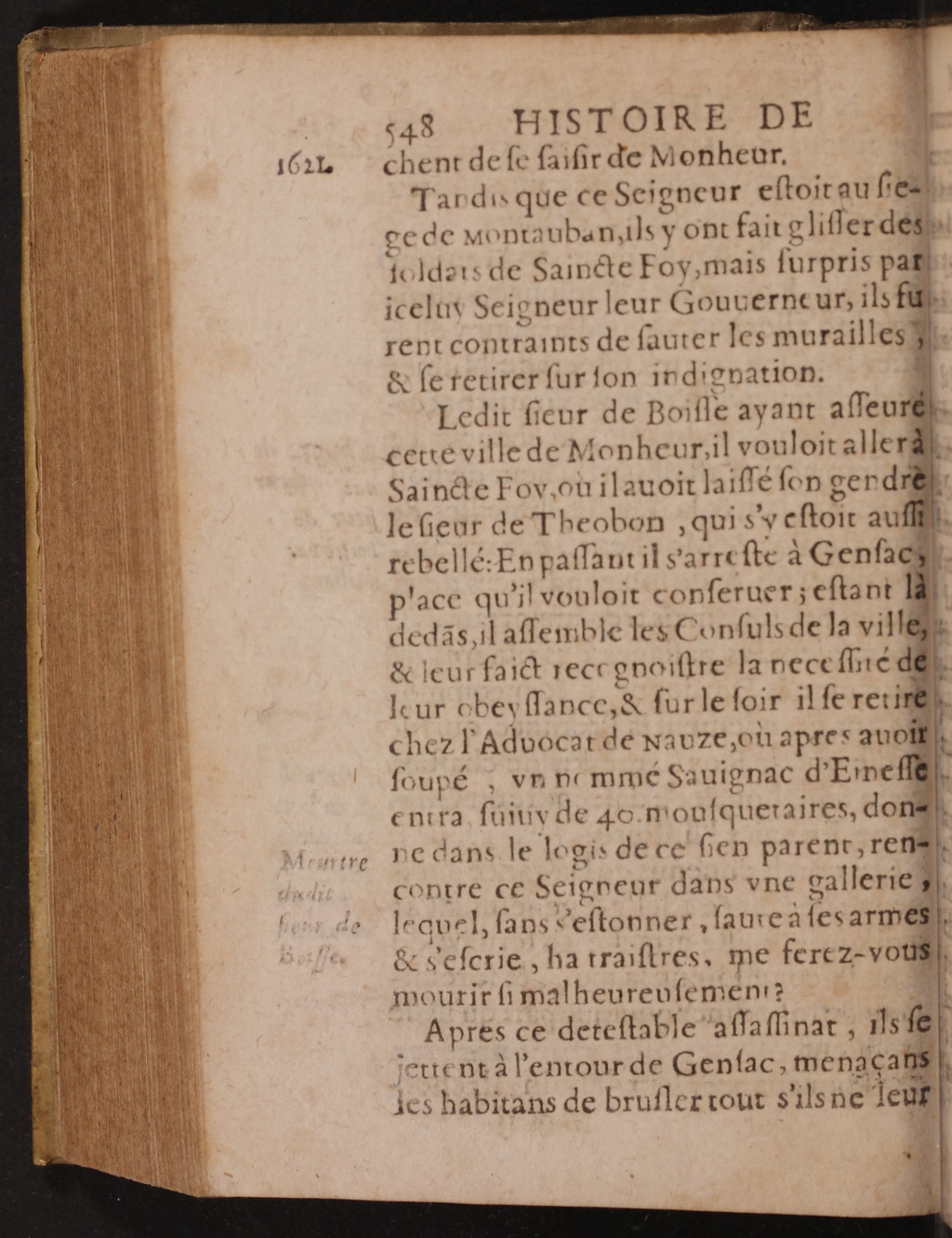 1626 - Joseph Bouillerot - Trésor de l’histoire générale de notre temps - BnF Arsenal