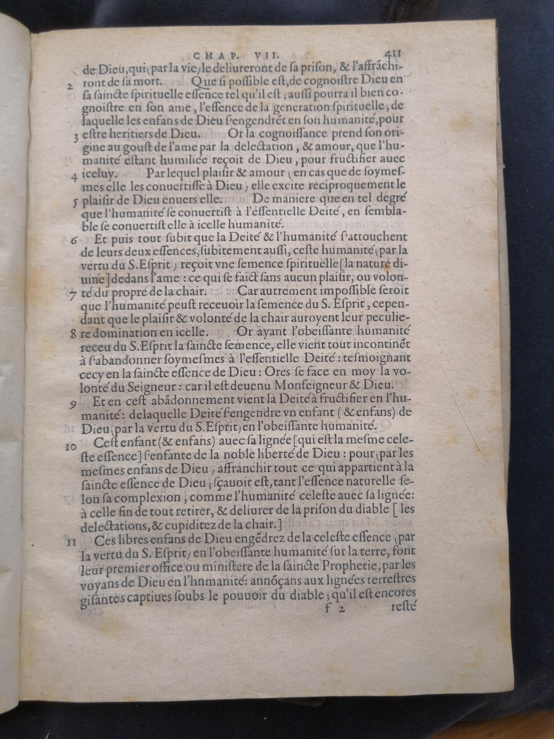 1581c. - Christophe Plantin - Le Livre des témoignages du Trésor caché au champ (Livres 2, 4, 6 et 7) - Anvers Musée Plantin Moretus