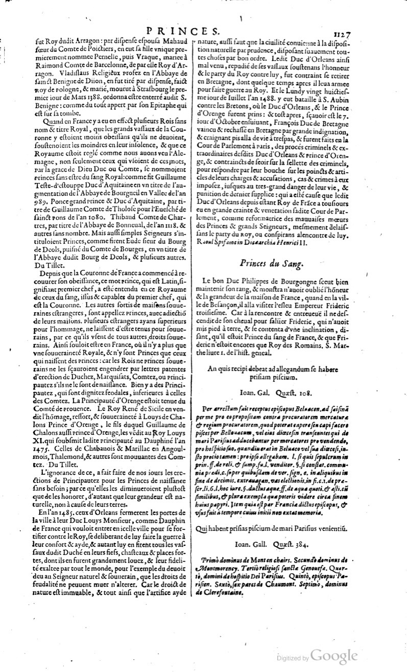 1629 - Veuve Nicolas Buon - Trésor du droit français (29620 T. 2) - BM Lyon