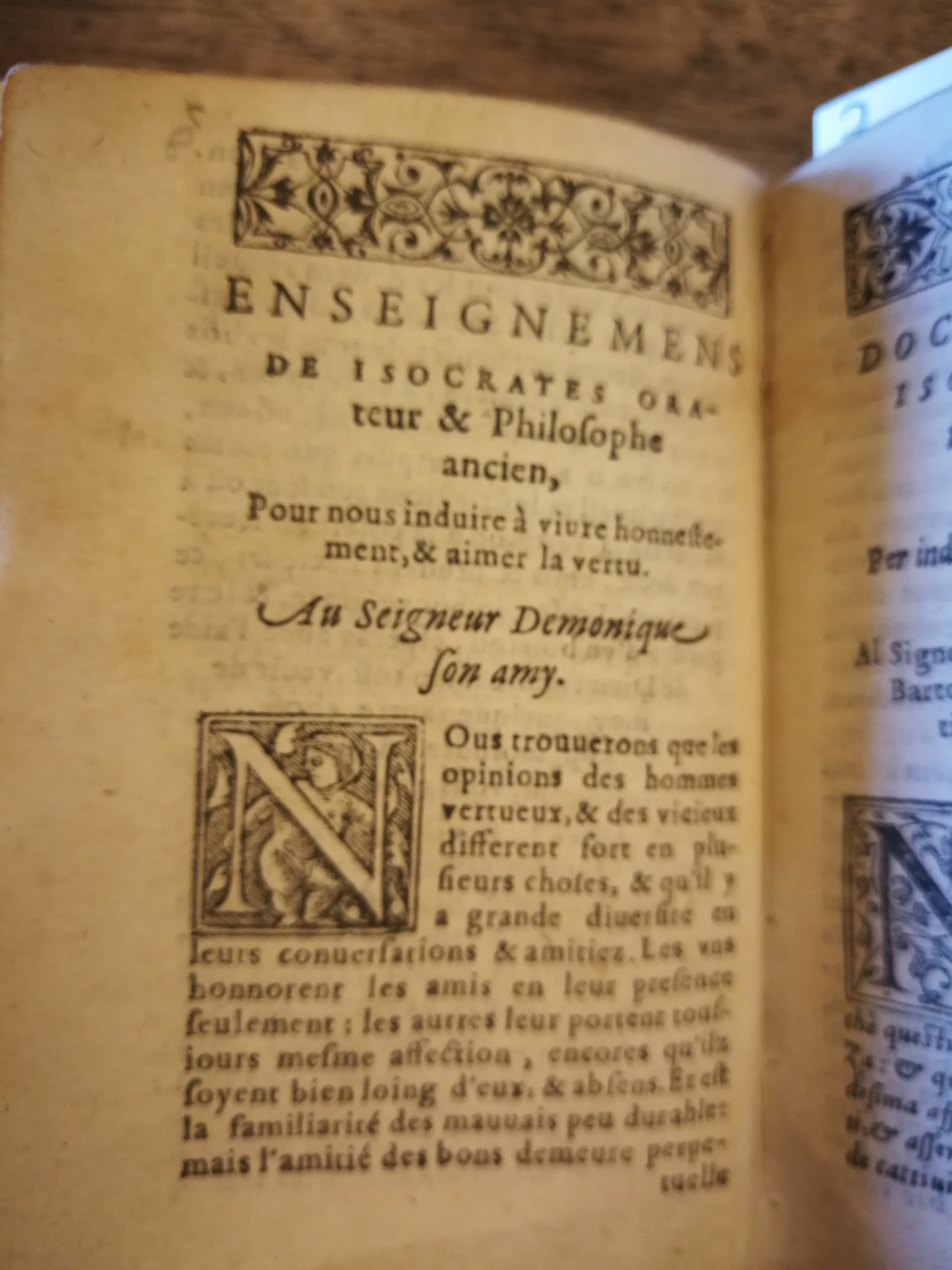 1576 - Benoît Rigaud - Trésor de vertu - BNC Florence
