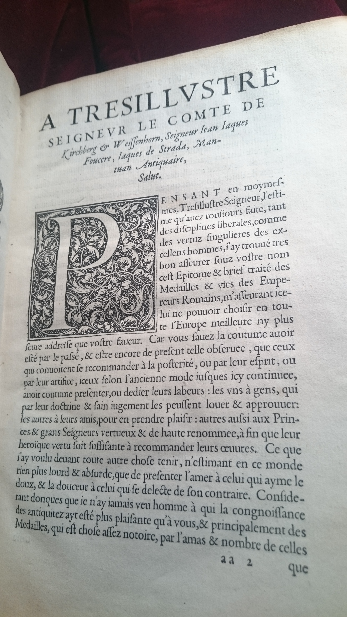 1553 - Jacopo Strada et Thomas Guérin - Épitome du Trésor des antiquités - BM Amiens 1553 - Jacopo Strada et Thomas Guérin - Épitome du Trésor des antiquités - BM Amiens