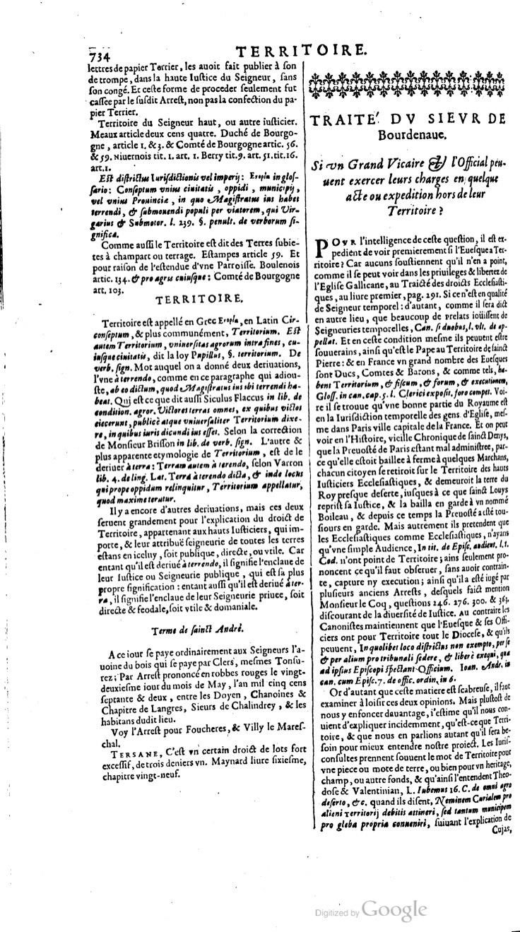 1629 - Veuve Nicolas Buon - Trésor du droit français (21754 T. 3) - BM Lyon