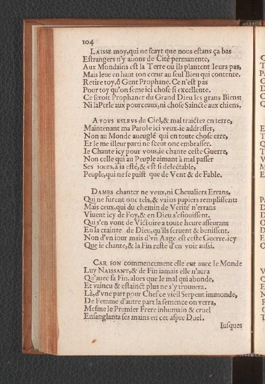 1577 - Jean de Laon - Trésor des 150 psaumes de David - Genève