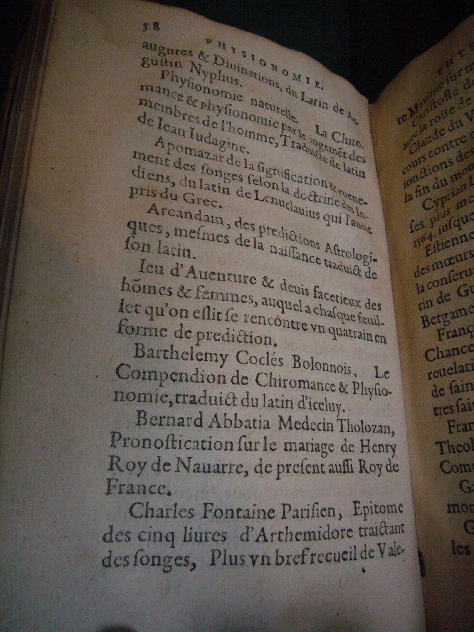1602 - François Jacquin - Trésor des bons esprits français - BnF Arsenal