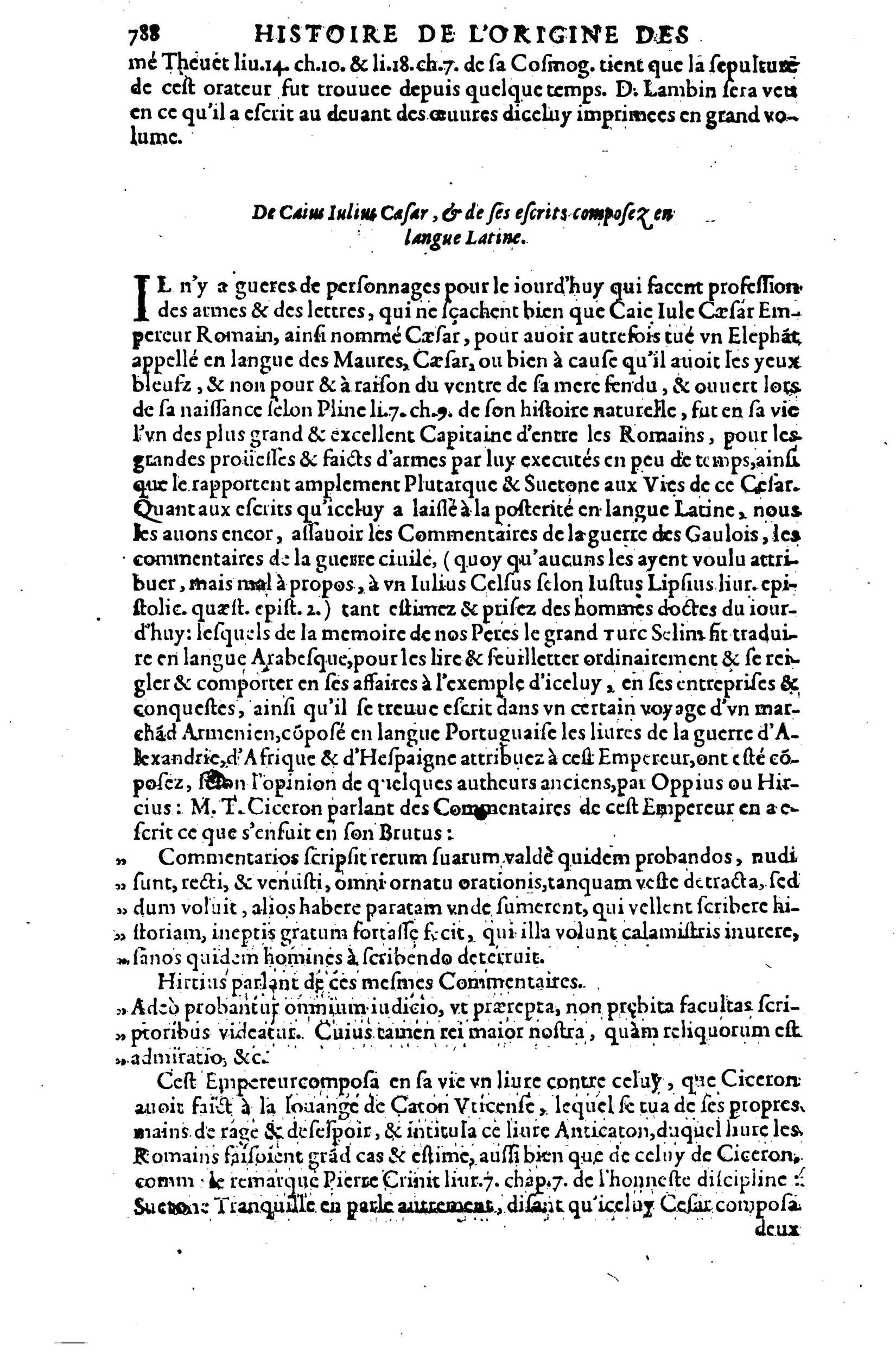 1619 - SHC - Trésor de l’histoire des langues de cet univers - BM Lyon 1619 - SHC - Trésor de l’histoire des langues de cet univers - BM Lyon