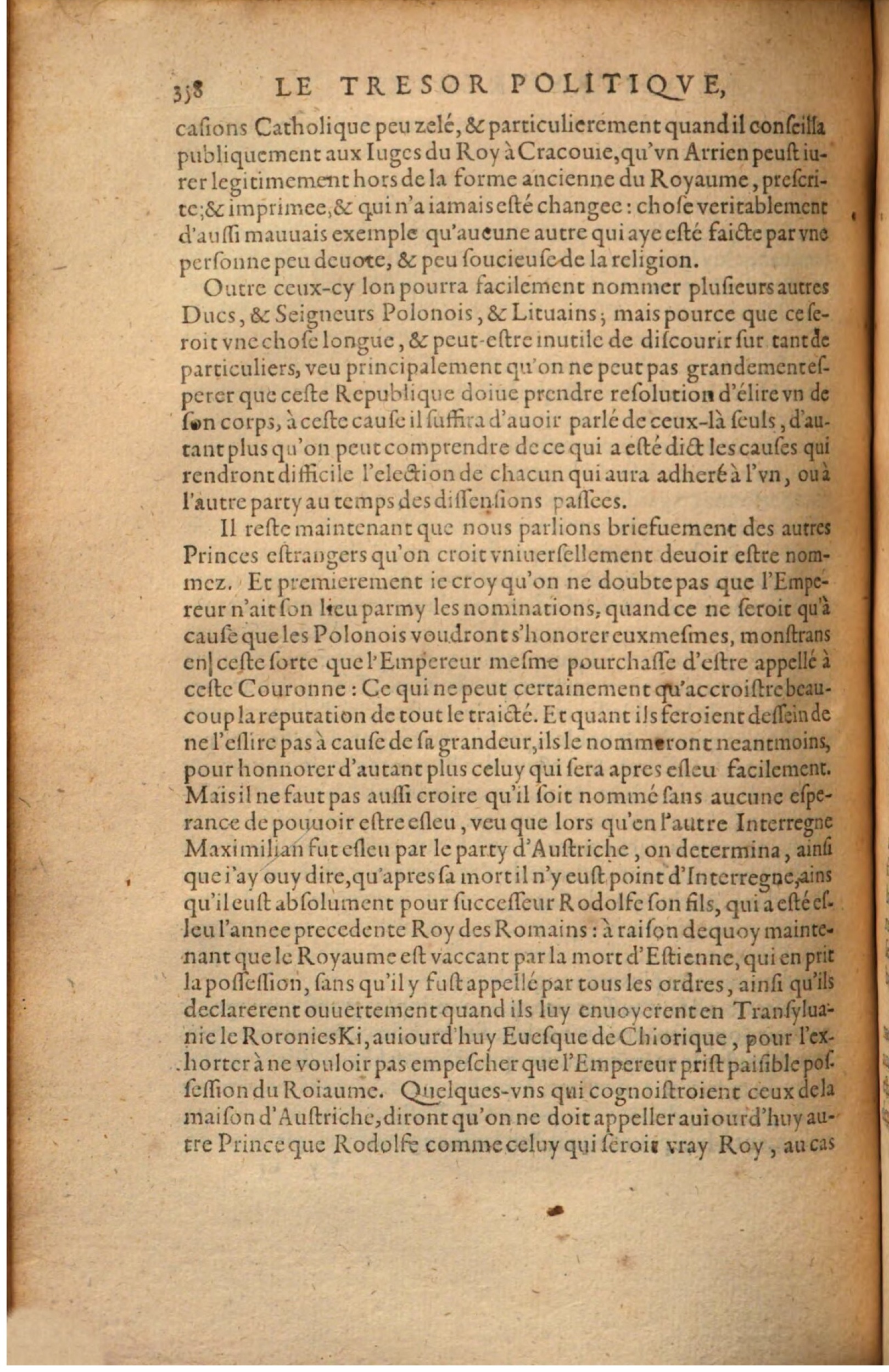 1608 - Thierry Rolin - Trésor politique - Augsbourg