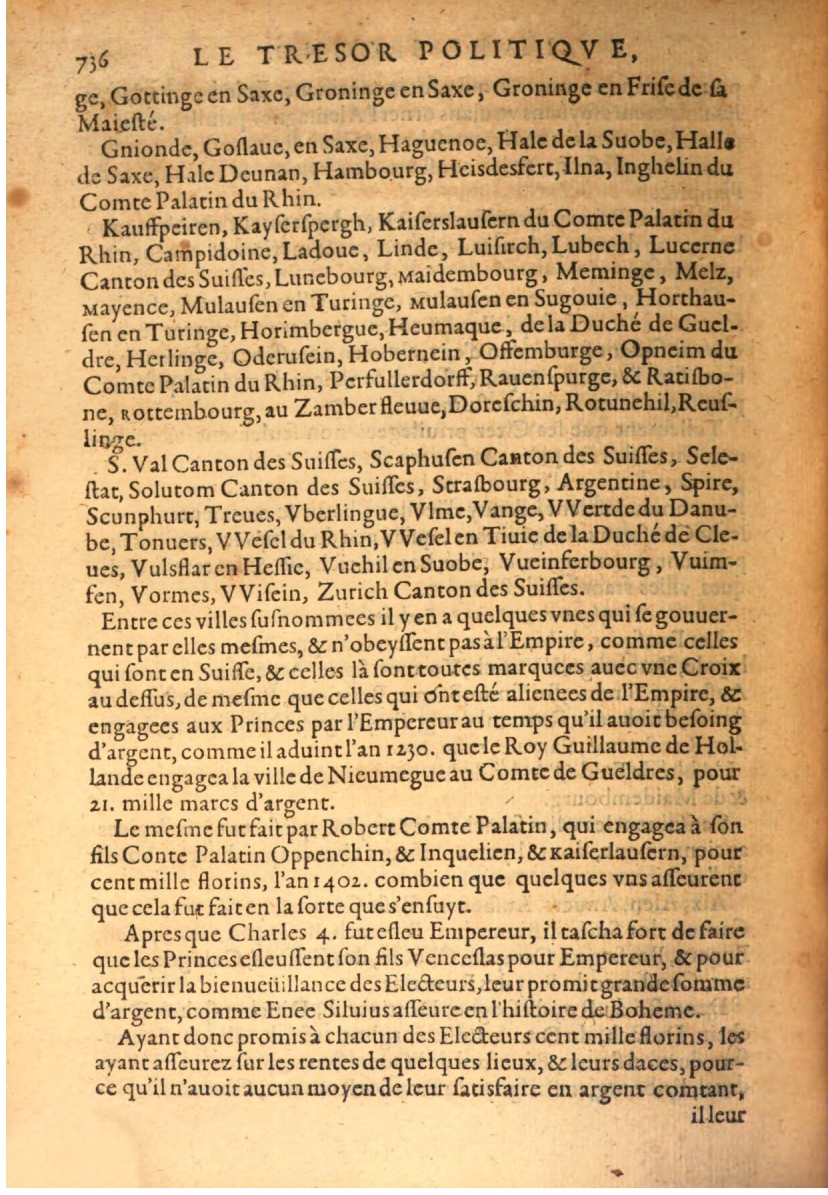 1608 - Pierre Chevalier - Trésor politique - BSB Munich