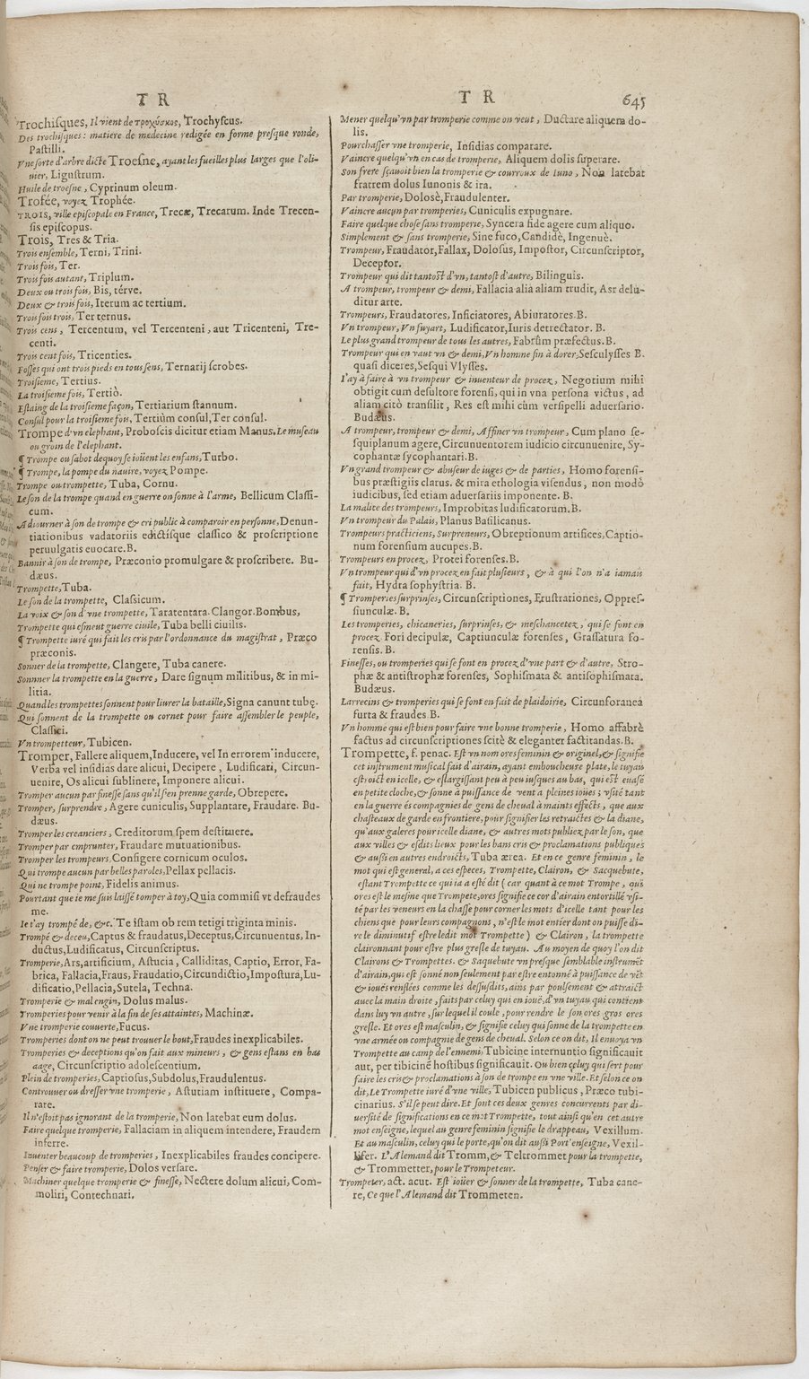 1606 - David Douceur - Trésor de la langue française - BnF