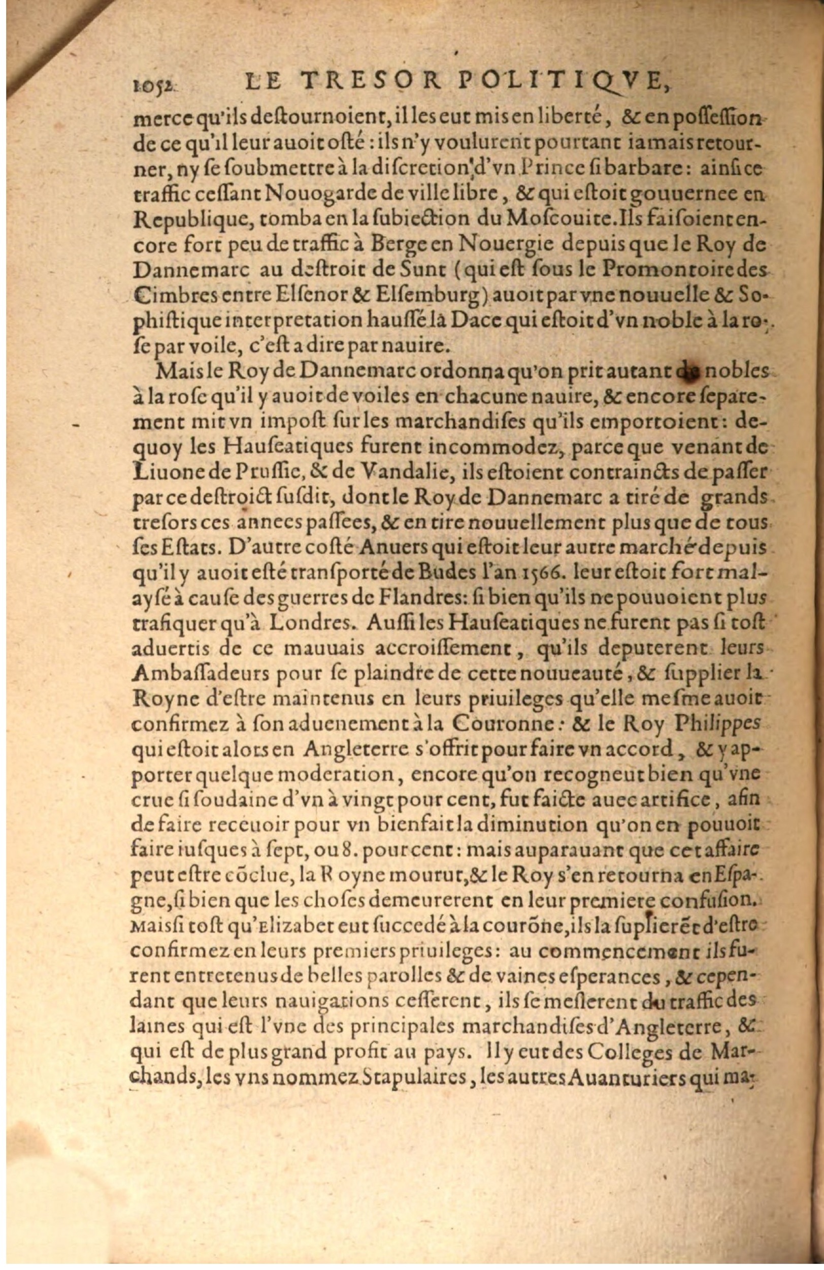 1608 - Nicolas Du Fossé - Trésor politique - BSB Munich