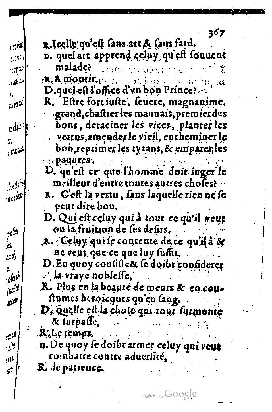 1582 - Nicolas Bonfons - Trésor des sentences dorées - BM Lyon