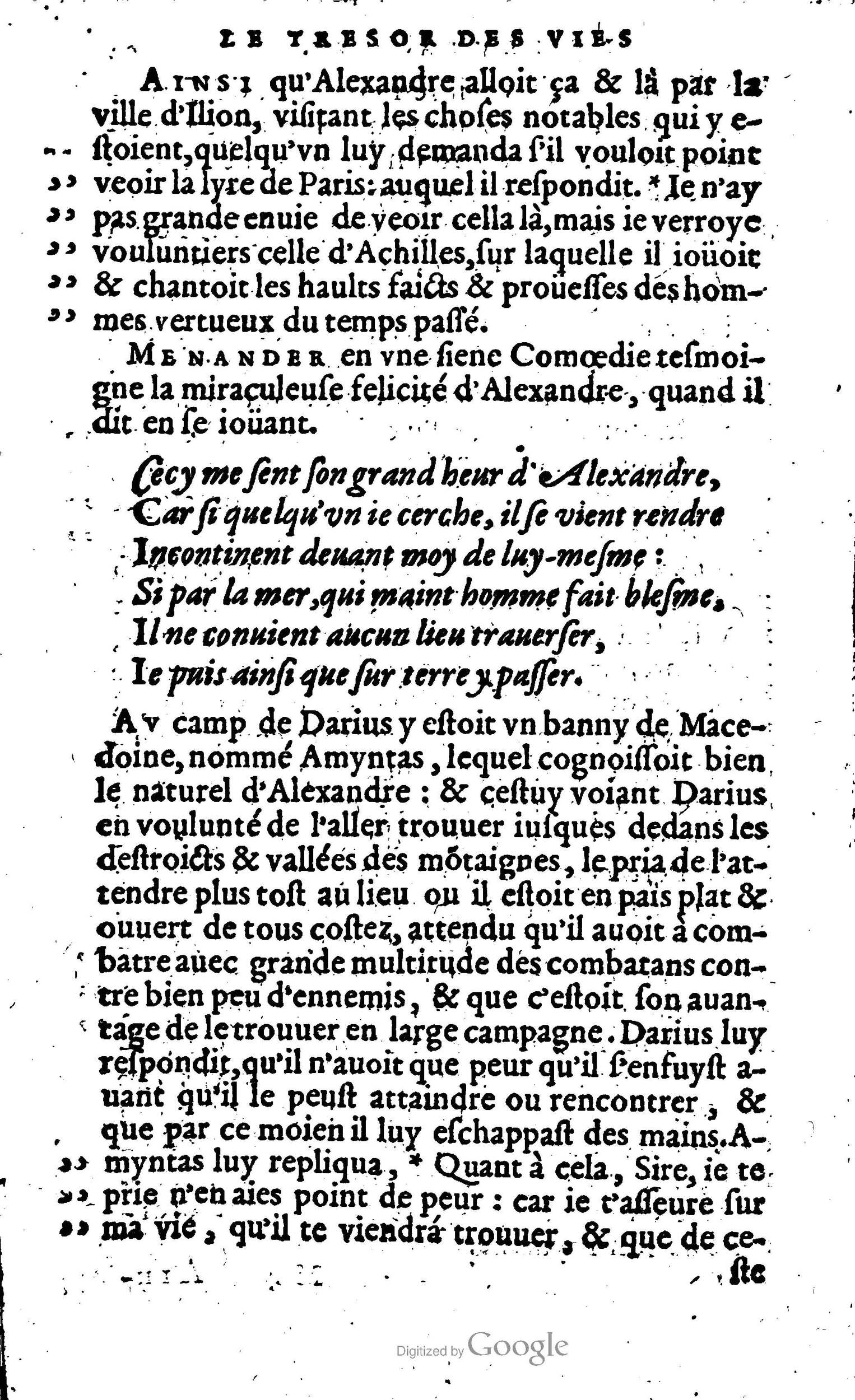 1568 - Willem Silvius - Trésor des vies de Plutarque - Anvers Plantin-Moretus