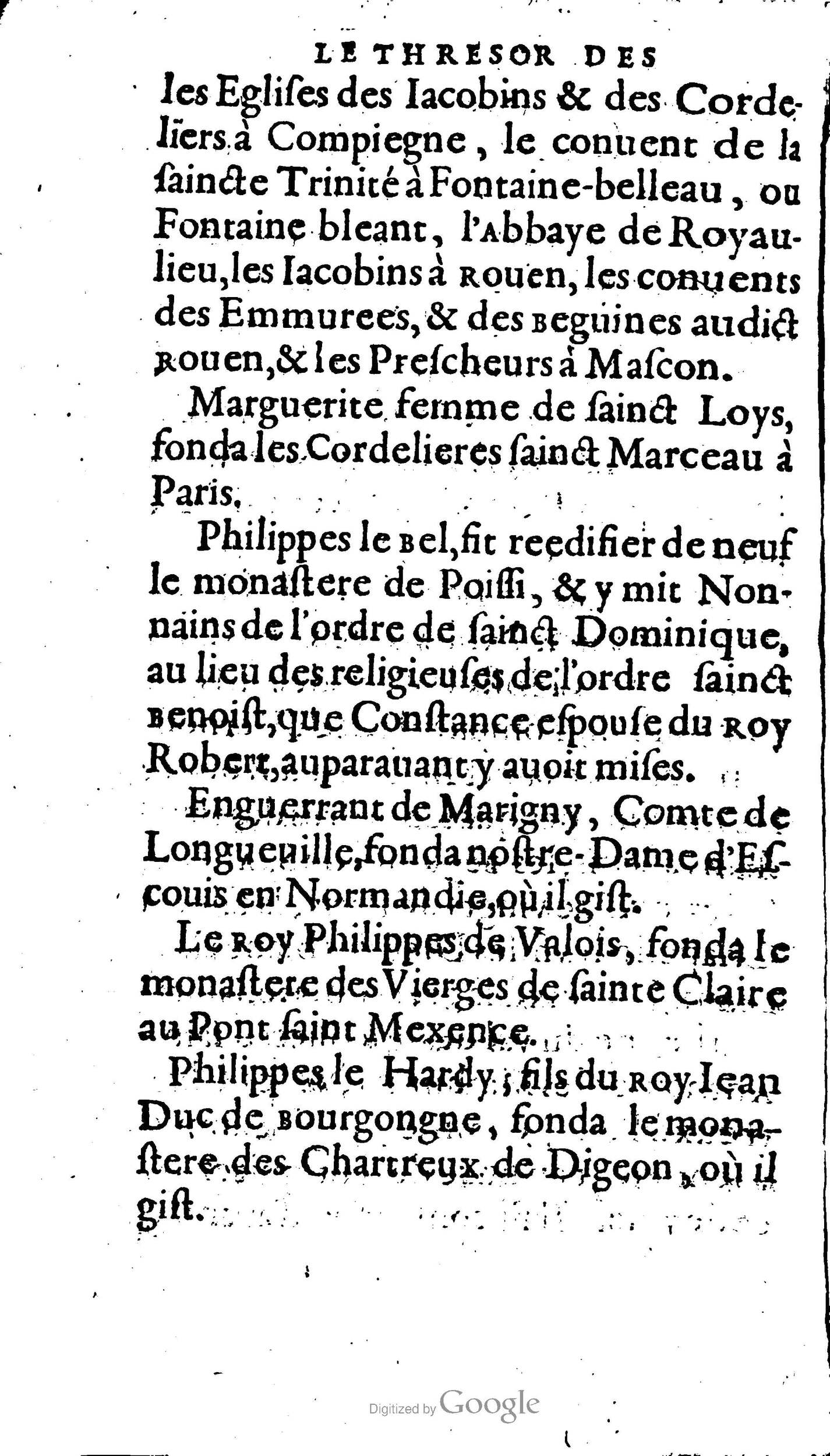 1604 - Galiot Corrozet - Trésor des histoires de France - BNC Florence