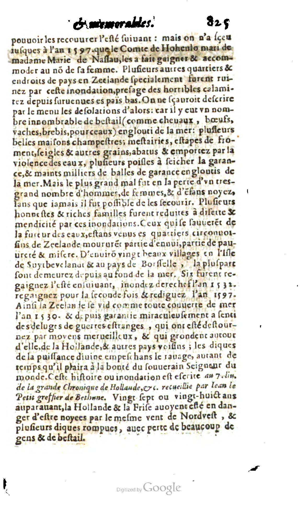 1620 - Samuel Crespin - Trésor d’histoires admirables et mémorables - BCU Lausanne