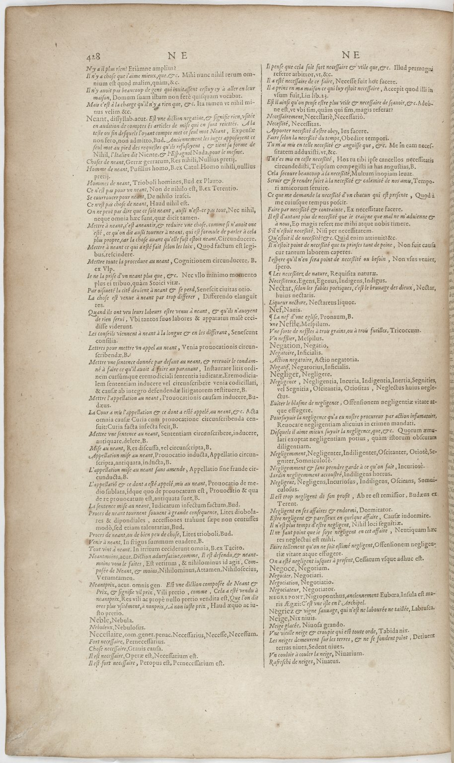 1606 - David Douceur - Trésor de la langue française - BnF