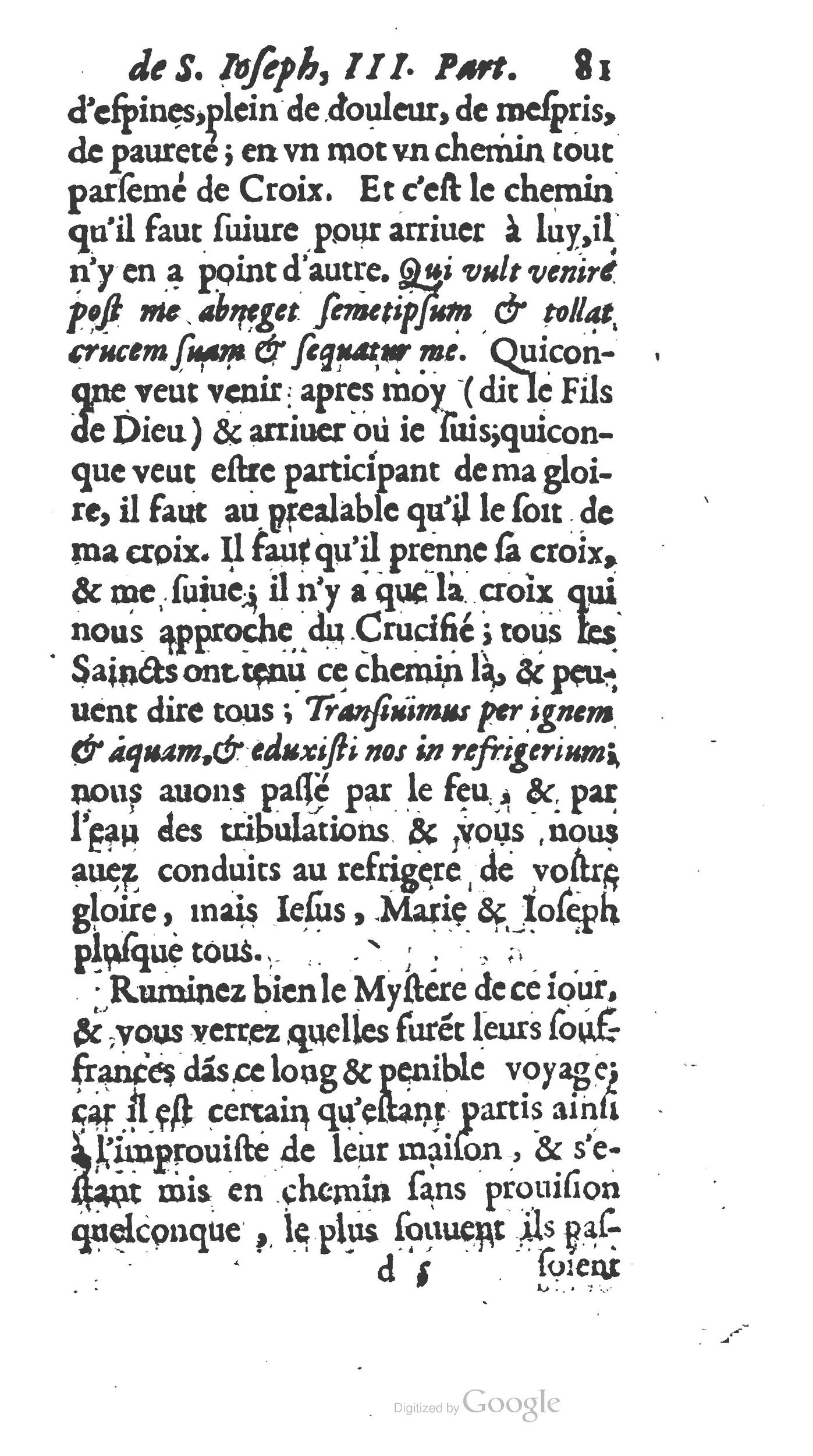 1654 - Antoine Jullieron - Trésor inestimable de Saint-Joseph - BM Lyon