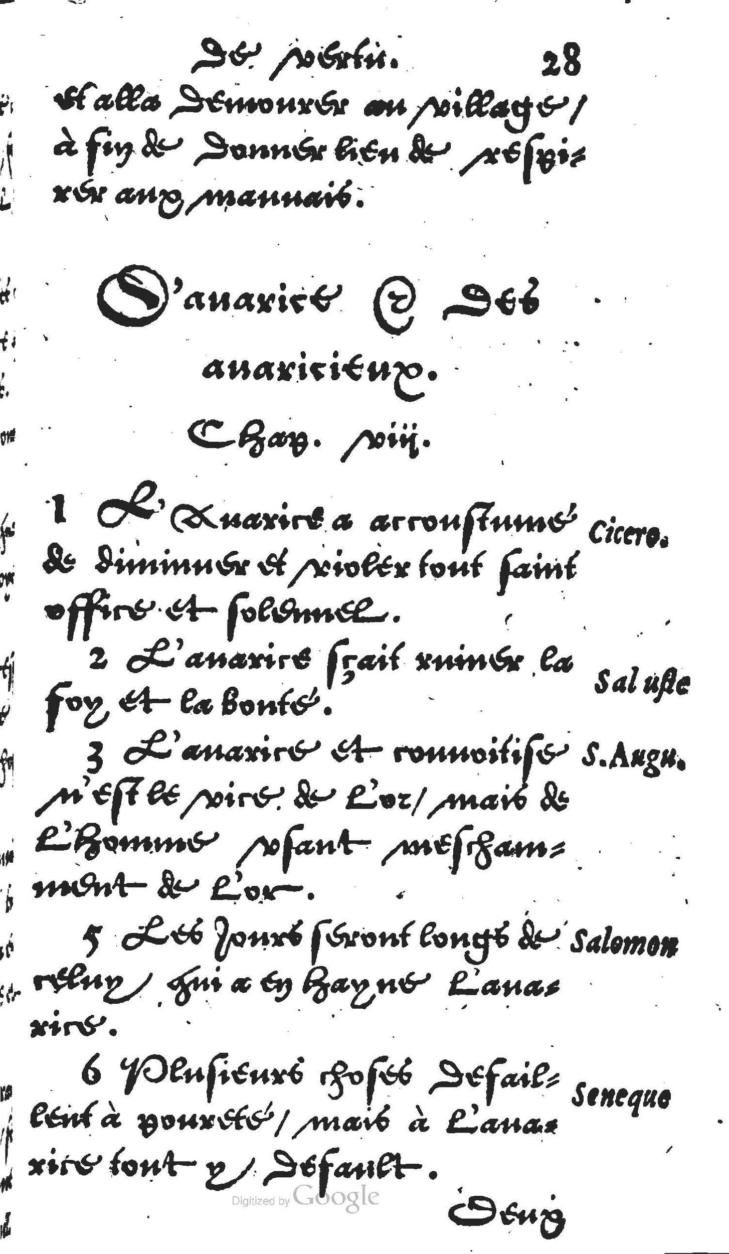 1560 - Jean Bellère - Trésor de vertu - Det Kongelige Bibliotek