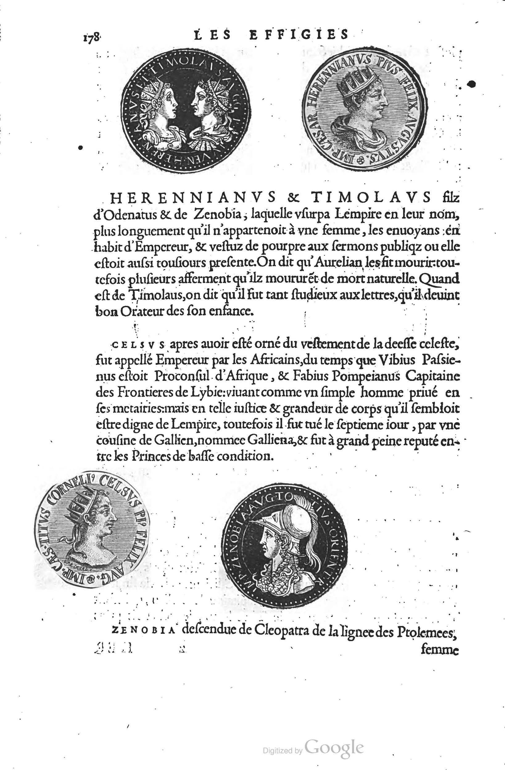 1553 - Jacopo Strada et Thomas Guérin - Épitome du Trésor des antiquités - Prague 1553 - Jacopo Strada et Thomas Guérin - Épitome du Trésor des antiquités - Prague