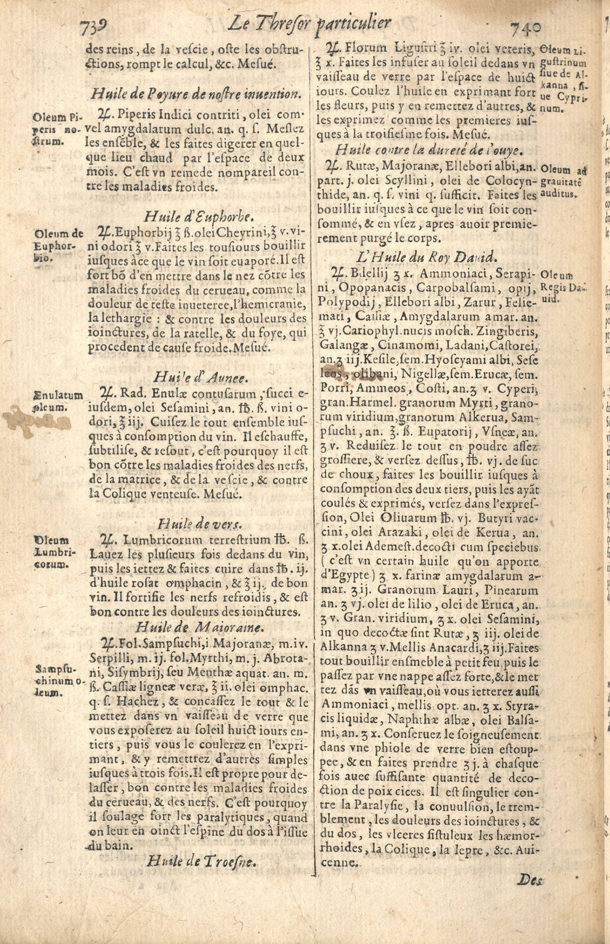 1610 - Étienne Gamonet - Grand Trésor ou dispensaire - CESR Tours