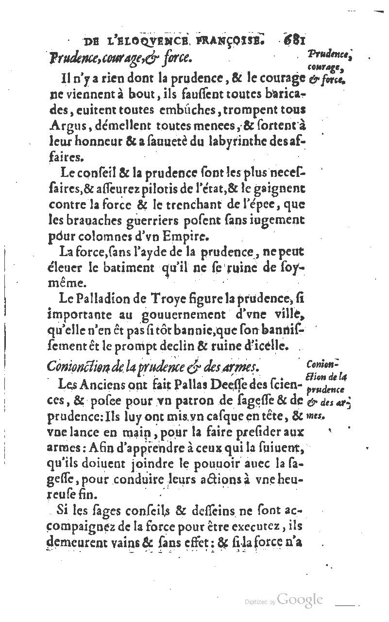 1610 - Louis Coste - Trésor de l’éloquence française (Seconde partie) - BM Lyon