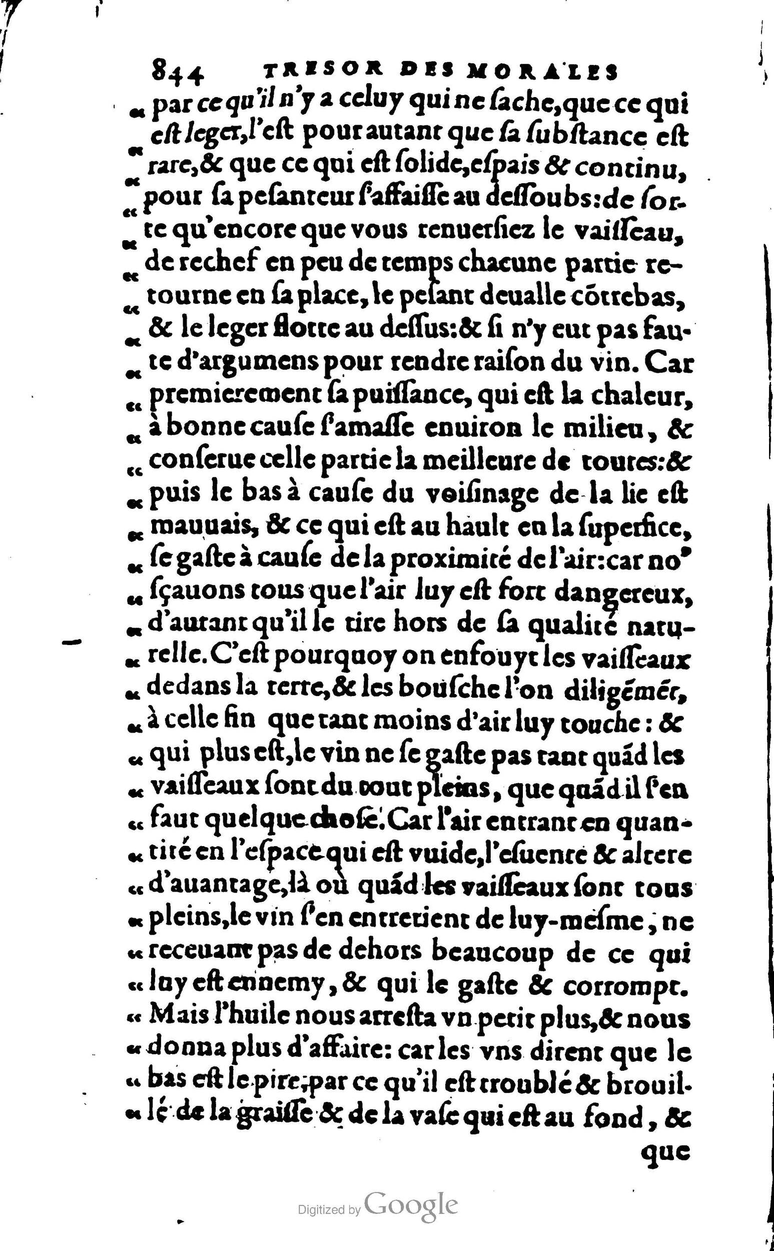 1578 - Jean Poupy - Trésor des morales de Plutarque - BSB Munich