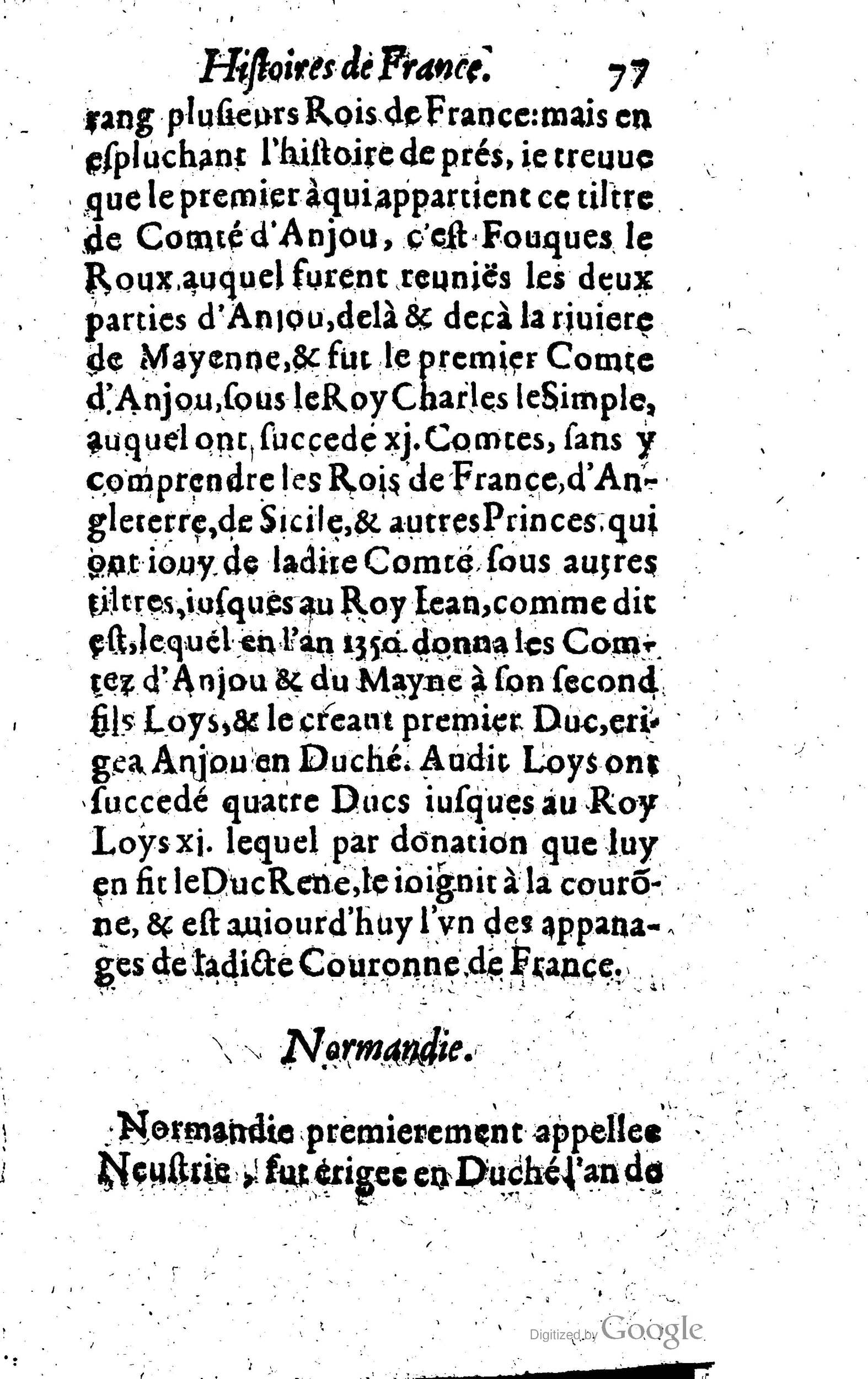 1619 - Jean Corrozet - Trésor des histoires de France - Anvers Musée Plantin-Moretus