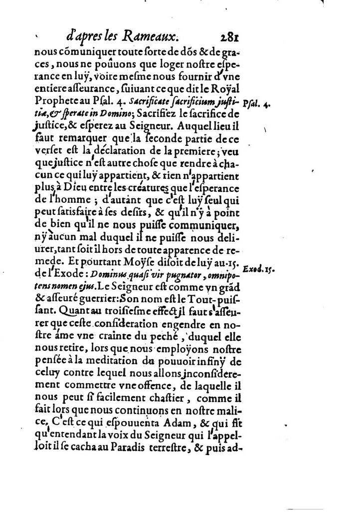 1607 - Nicolas Du Fossé - Trésor quadragésimal - T 02 - BM Lyon