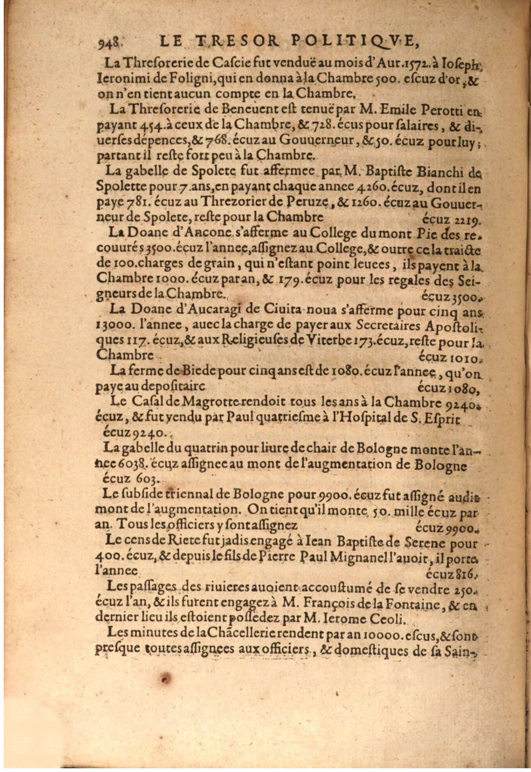 1608 - Nicolas Du Fossé - Trésor politique - BSB Munich 1608 - Nicolas Du Fossé - Trésor politique - BSB Munich