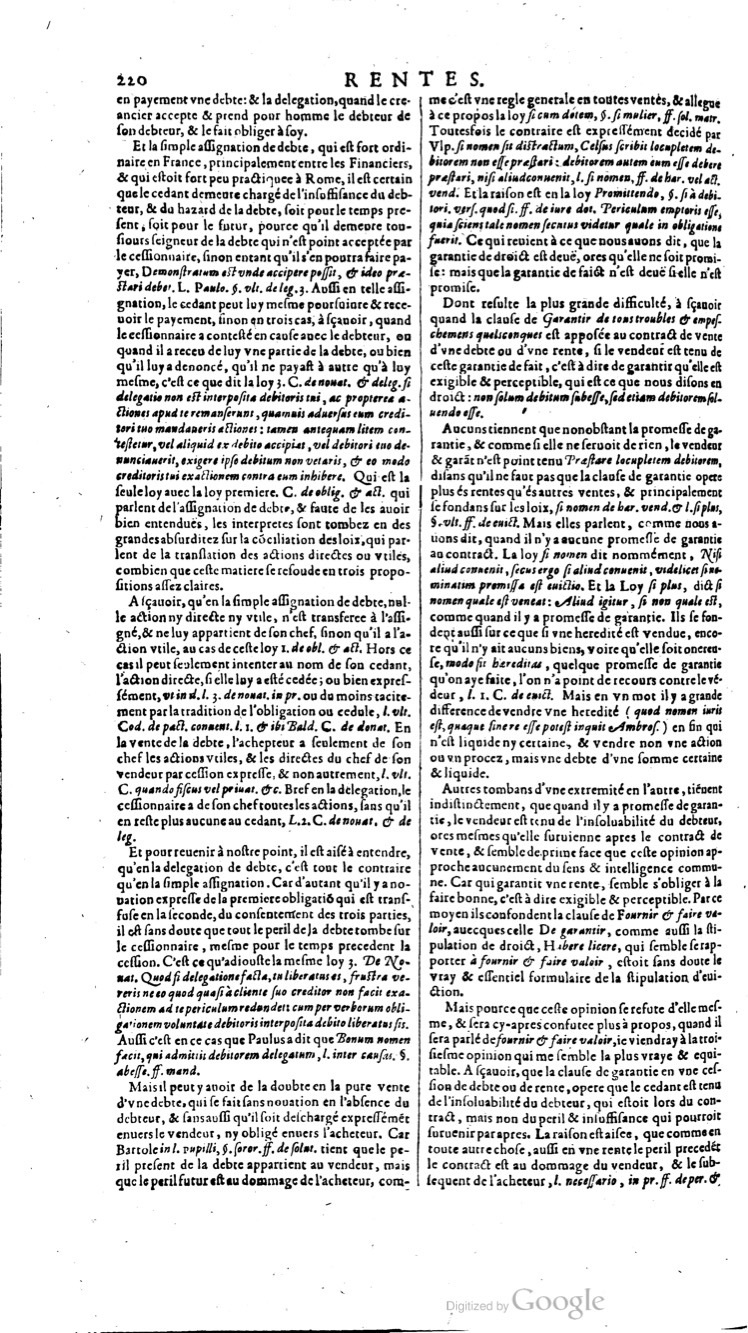 1629 - Veuve Nicolas Buon - Trésor du droit français (21754 T. 3) - BM Lyon