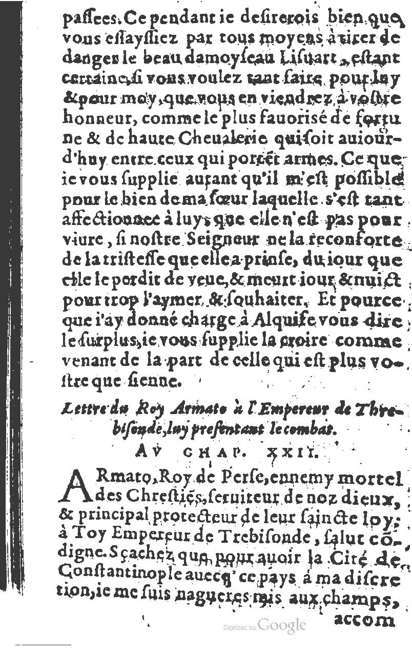 1582 - Jean Huguetan - Trésor des Amadis T. 1 - BM Lyon