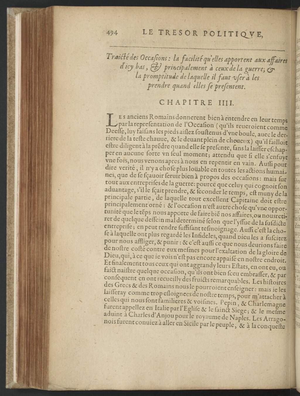 1608 - Nicolas Du Fossé - Trésor politique - BnF Tolbiac