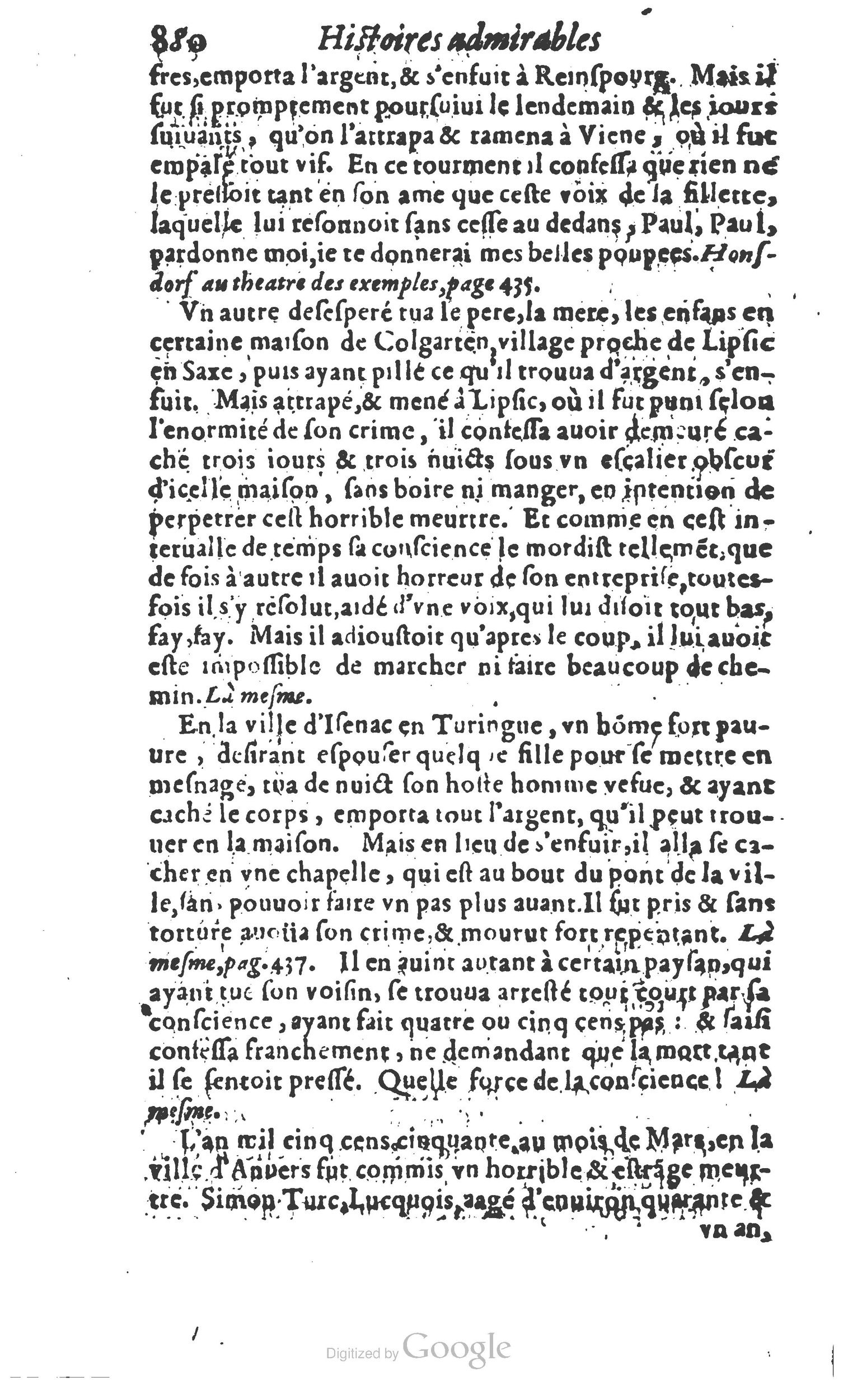1610 - Paul Marceau - Trésor d’histoires admirables et mémorables - Princeton 1610 - Paul Marceau - Trésor d’histoires admirables et mémorables - Princeton
