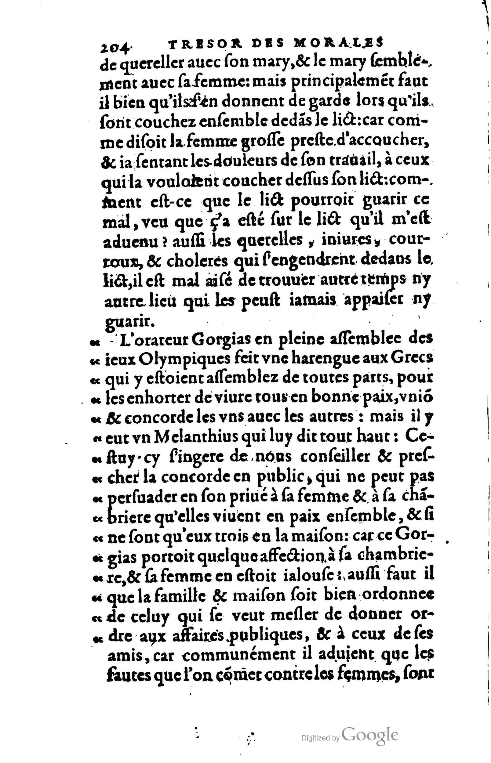 1578 - Jean Poupy - Trésor des morales de Plutarque - BSB Munich