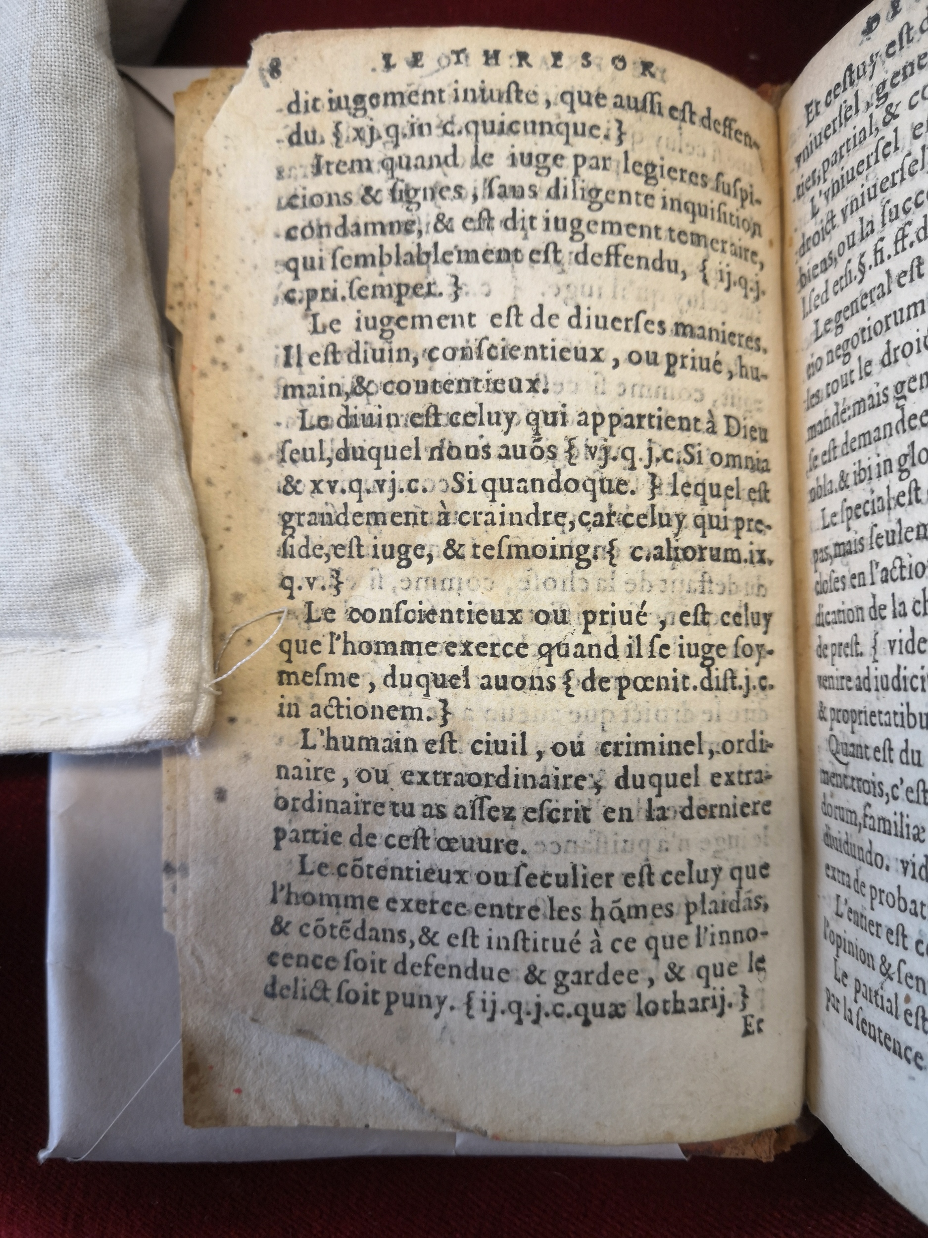 1575 - Jean d’Ogerolles et Benoît Rigaud - Trésor de pratique pour les juges - BM Grenoble 1575 - Jean d’Ogerolles et Benoît Rigaud - Trésor de pratique pour les juges - BM Grenoble