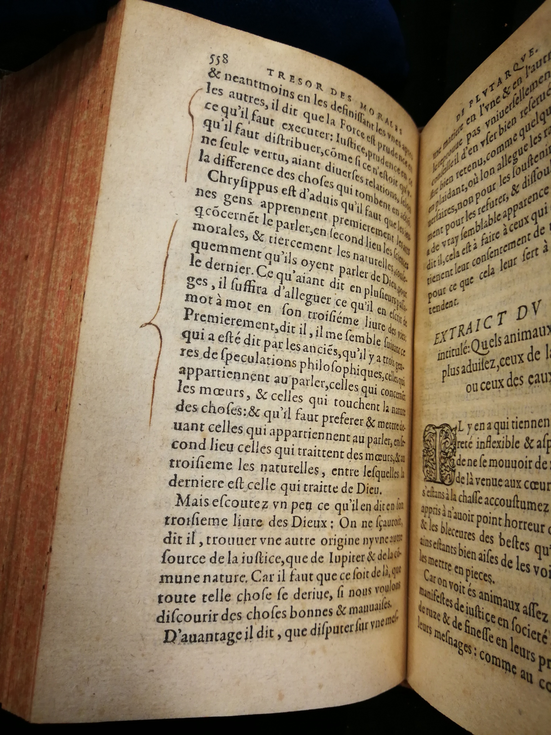 1577 - Jean Poupy - Trésor des morales de Plutarque - Les Méjanes, Aix-en-Provence 1577 - Jean Poupy - Trésor des morales de Plutarque - Les Méjanes, Aix-en-Provence