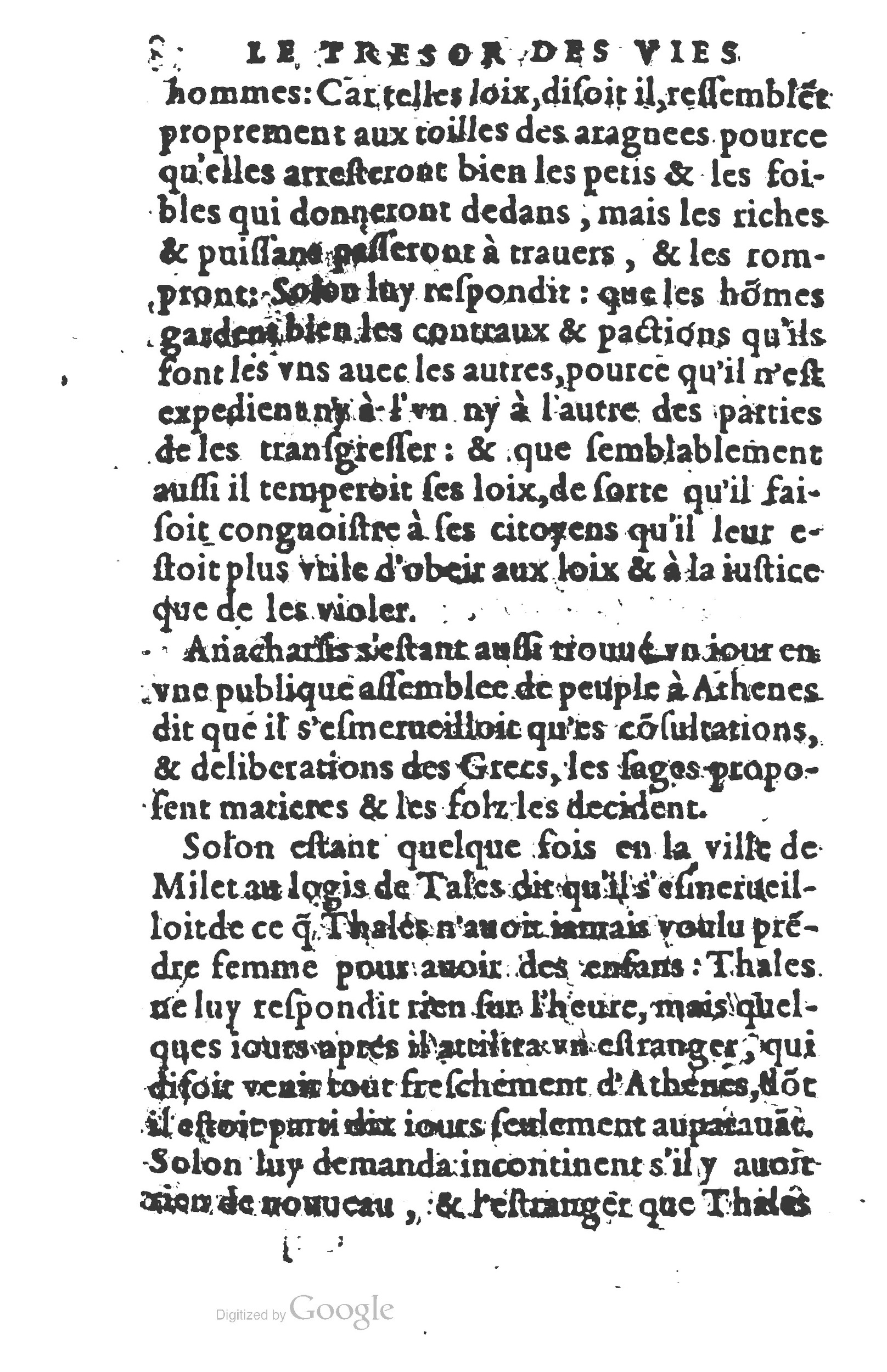 1577 - Claude Micard - Trésor des vies de Plutarque - BSB Munich 1577 - Claude Micard - Trésor des vies de Plutarque - BSB Munich