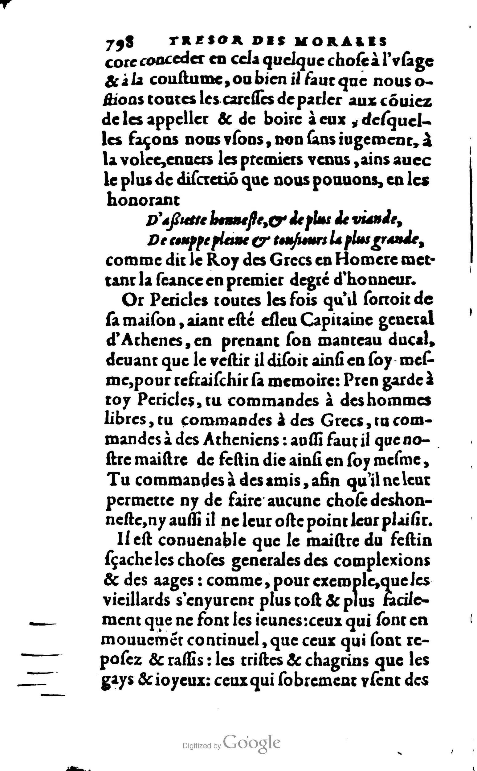 1578 - Jean Poupy - Trésor des morales de Plutarque - BSB Munich