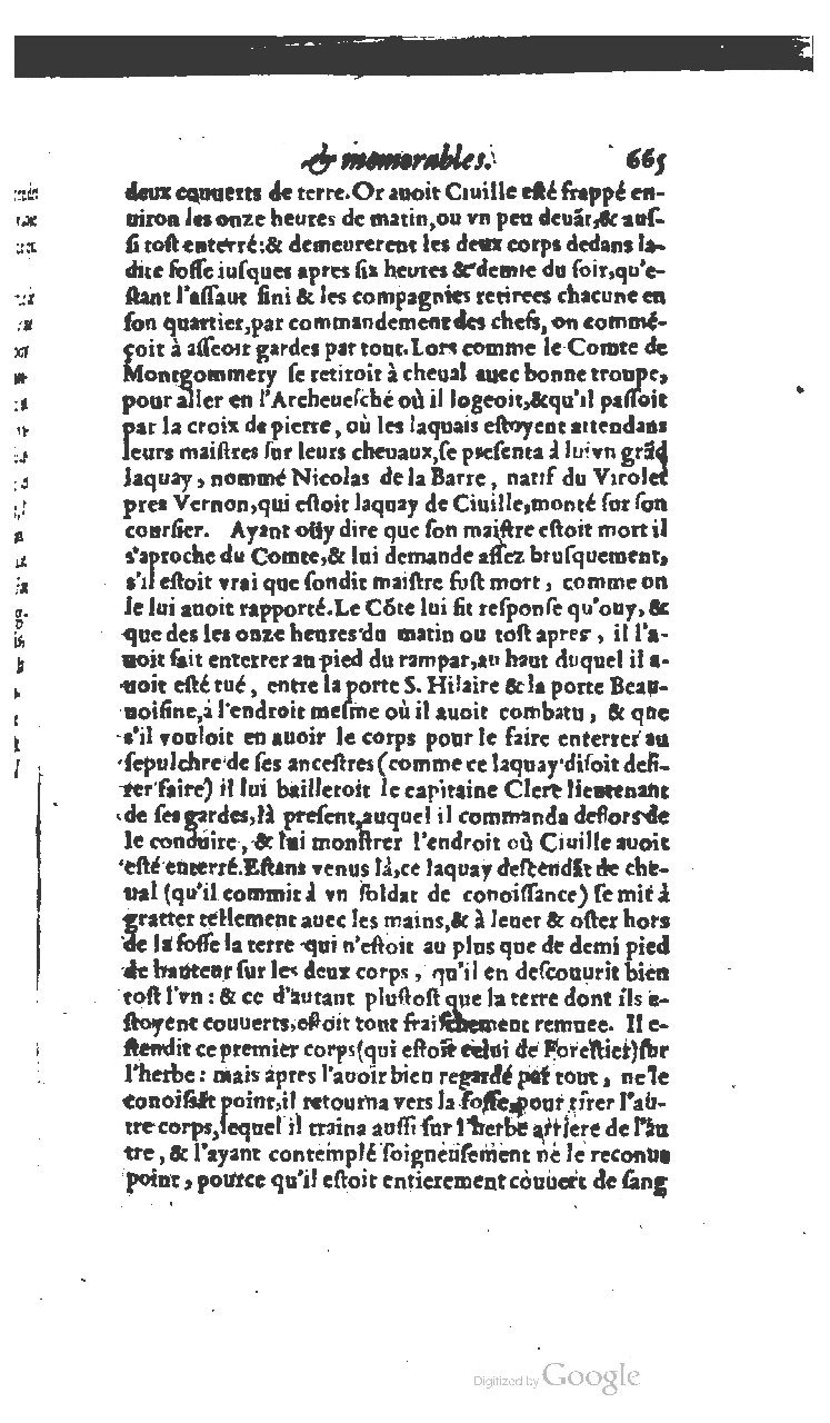 1610 - Paul Marceau - Trésor d’histoires admirables et mémorables - BSB Munich