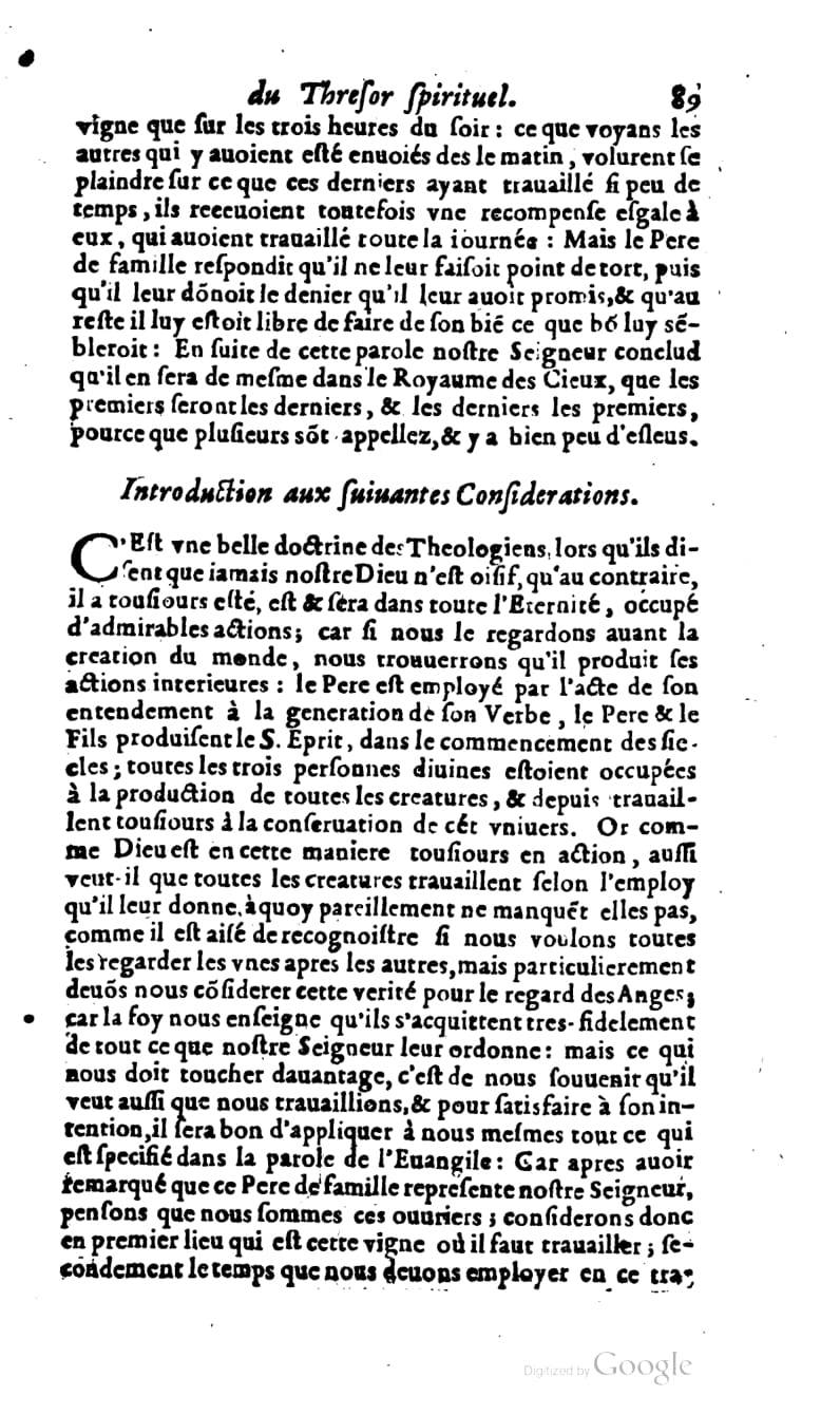 1637 - s.n. - Trésor spirituel des âmes religieuses - BM Lyon