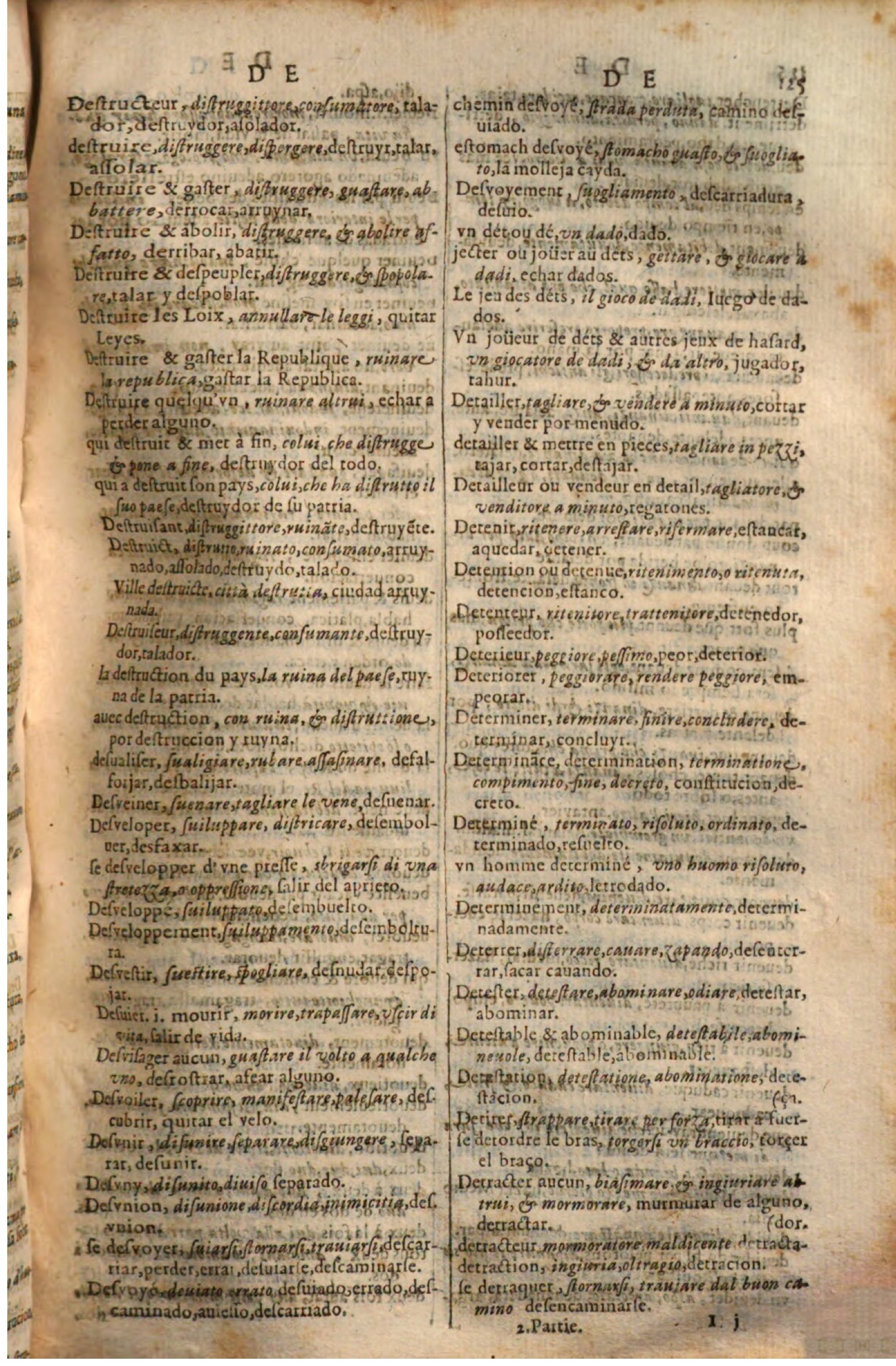 1644 - Jacques Crespin - Trésor des trois langues - Passau 1644 - Jacques Crespin - Trésor des trois langues - Passau