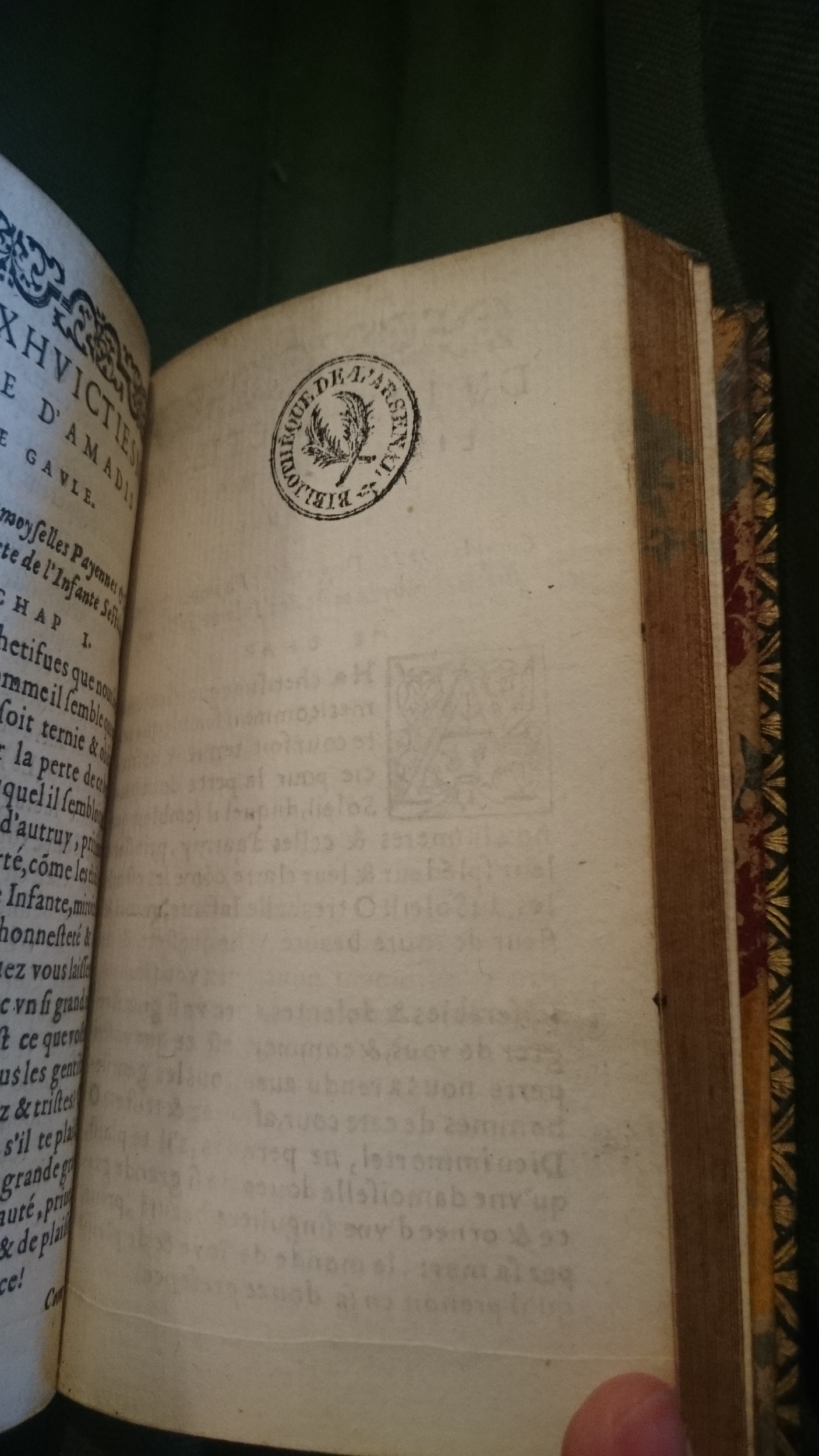 1582 - Jean Huguetan - Trésor des Amadis - BnF Arsenal