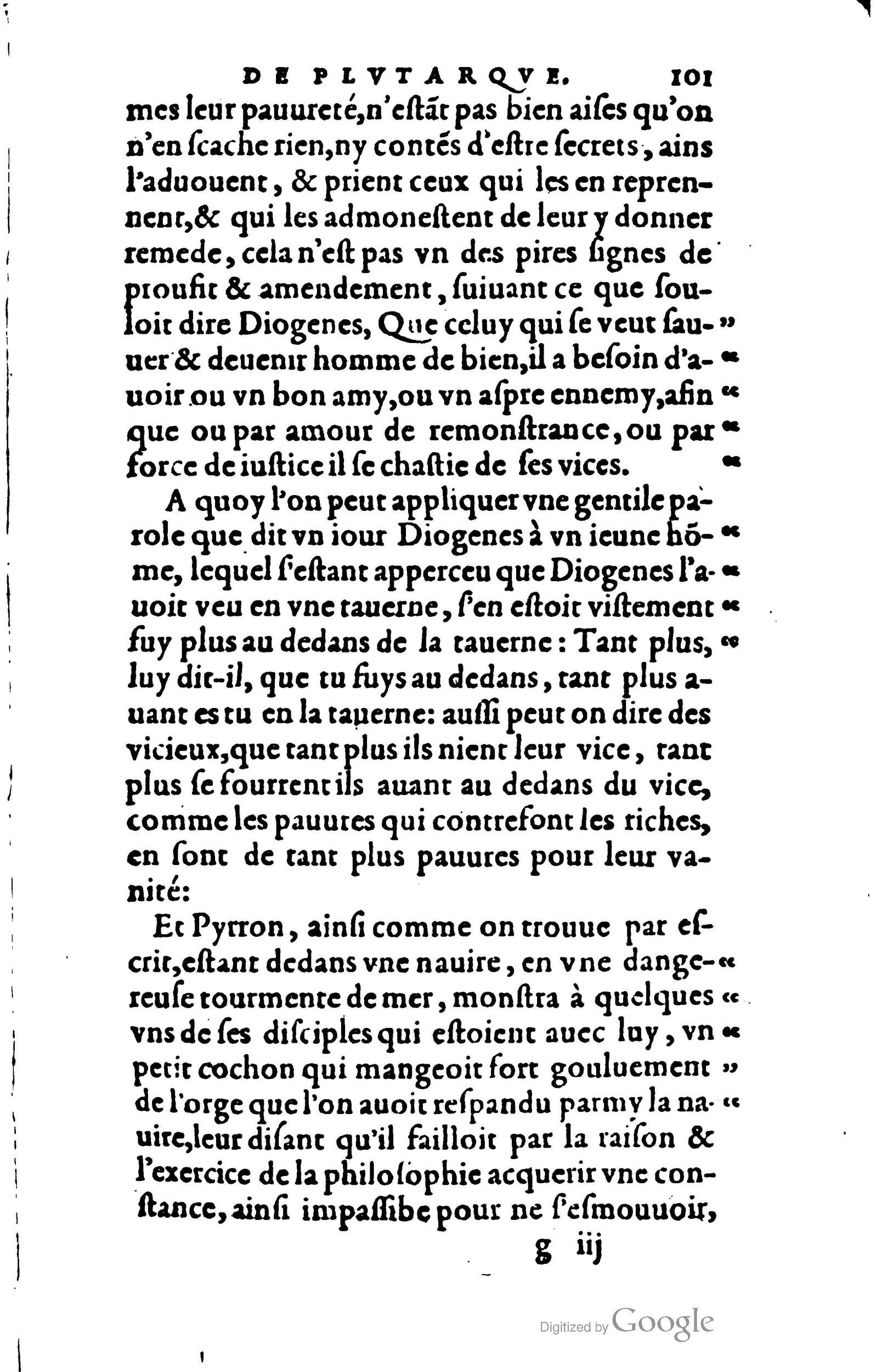 1578 - Jean Poupy - Trésor des morales de Plutarque - BSB Munich