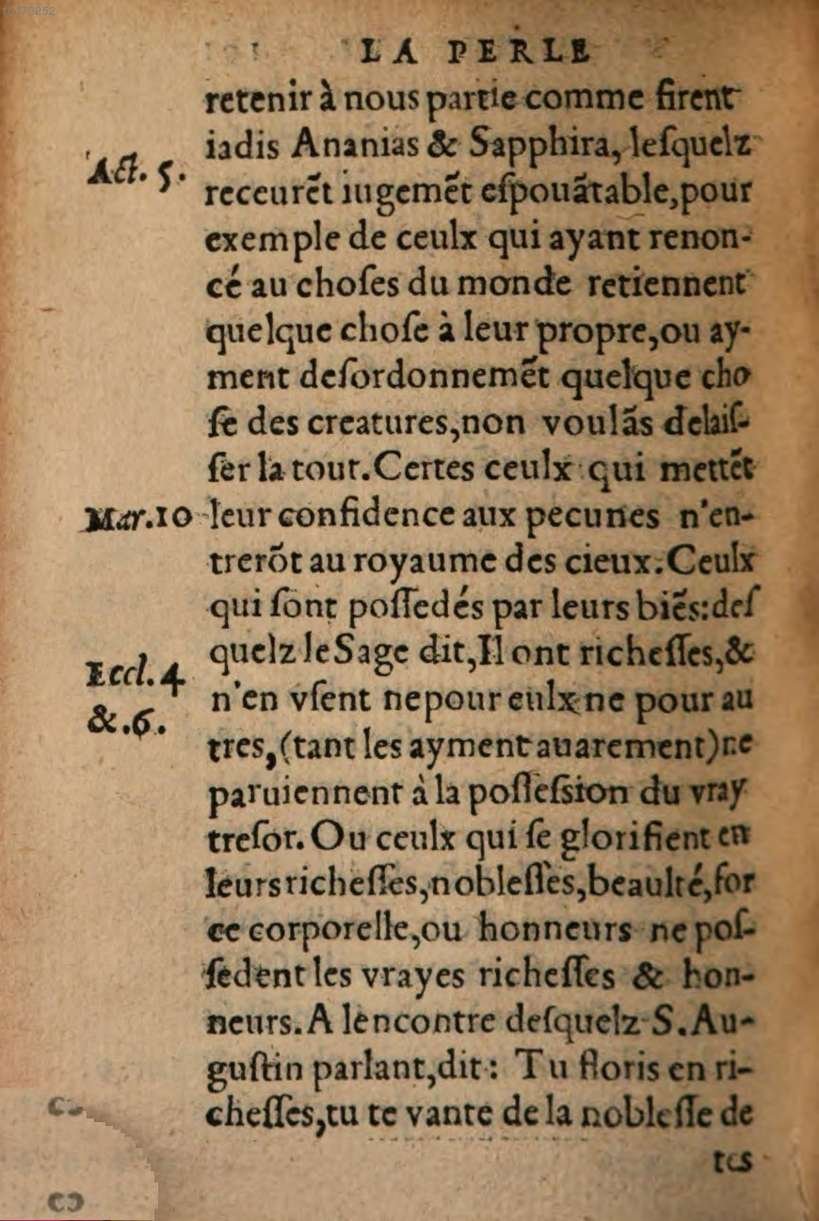 1548 - René Avril et Vivant Gaulterot - Perle précieuse évangélique et Trésor divin - BSB Munich