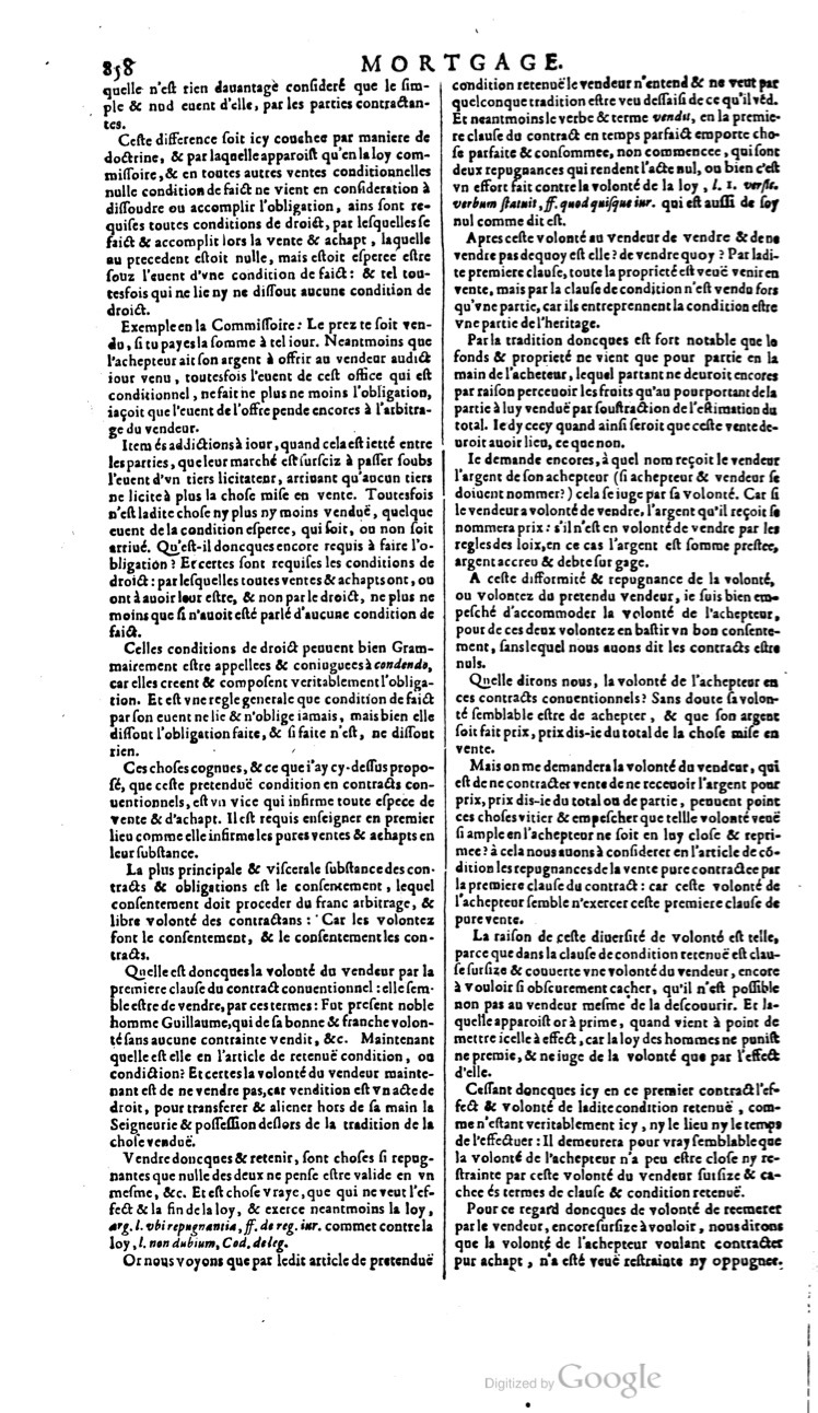 1629 - Veuve Nicolas Buon - Trésor du droit français (21754 T. 2) - BM Lyon