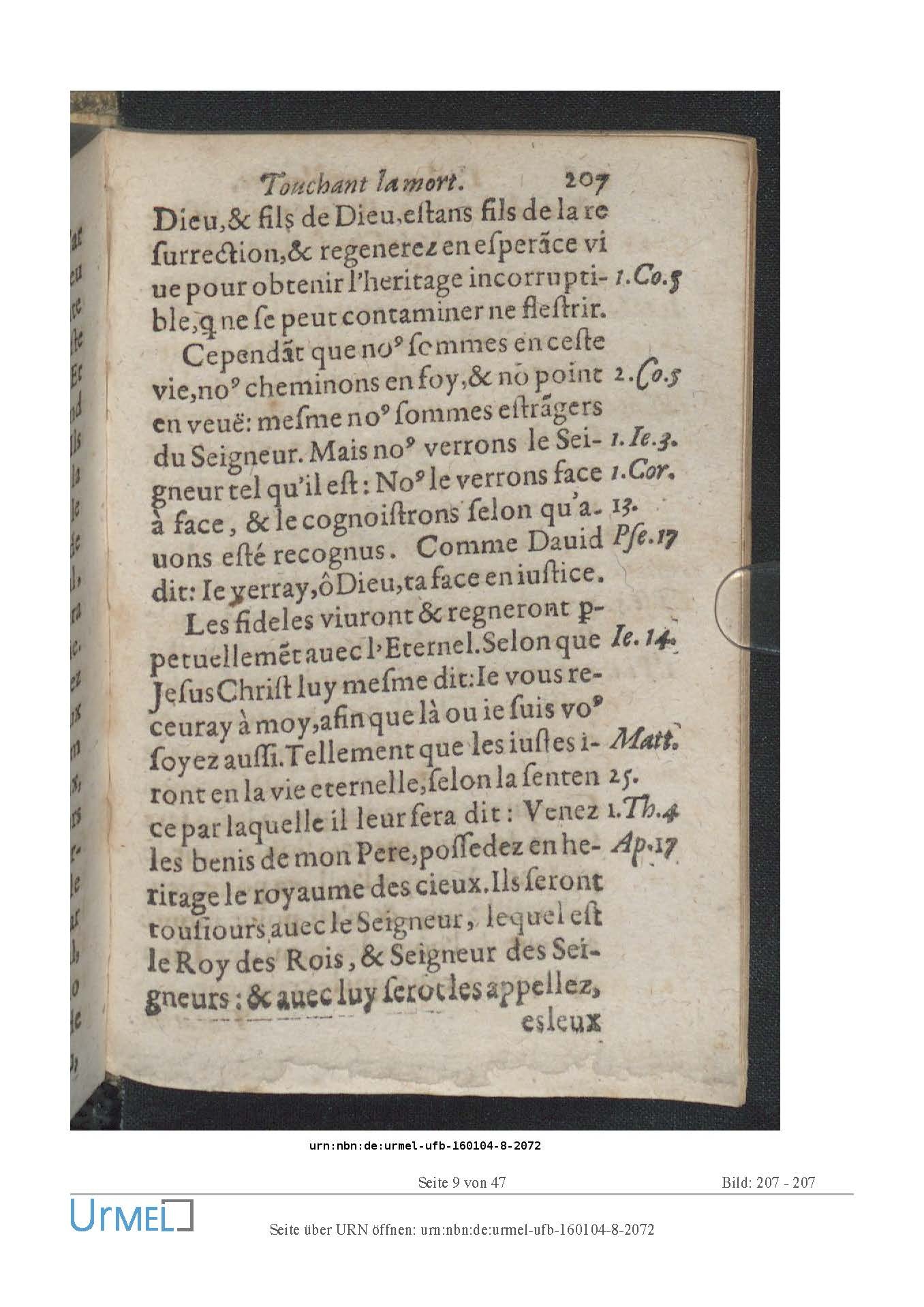 1614 - Jacques Flamand - Trésor spirituel qui contient des consolations - Universität Erfurt