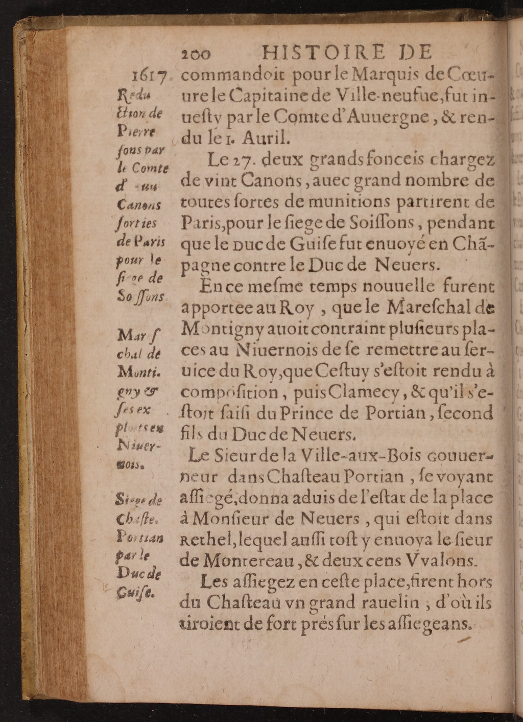 1626 - Joseph Bouillerot - Trésor de l’histoire générale de notre temps - BnF Arsenal
