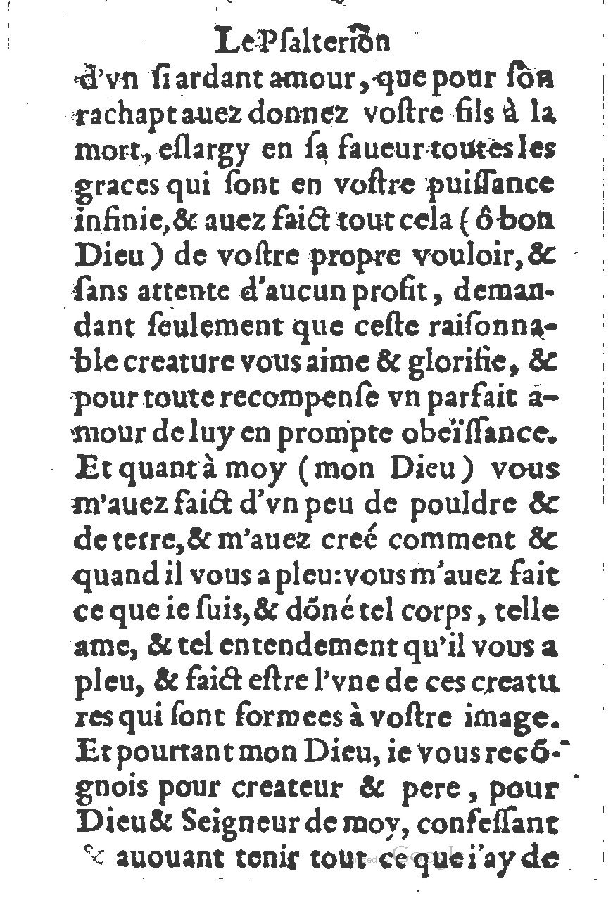 1578 - Guillaume Chaudière - Trésor de dévotion traitant de plusieurs belles vertus - BM Lyon 1578 - Guillaume Chaudière - Trésor de dévotion traitant de plusieurs belles vertus - BM Lyon