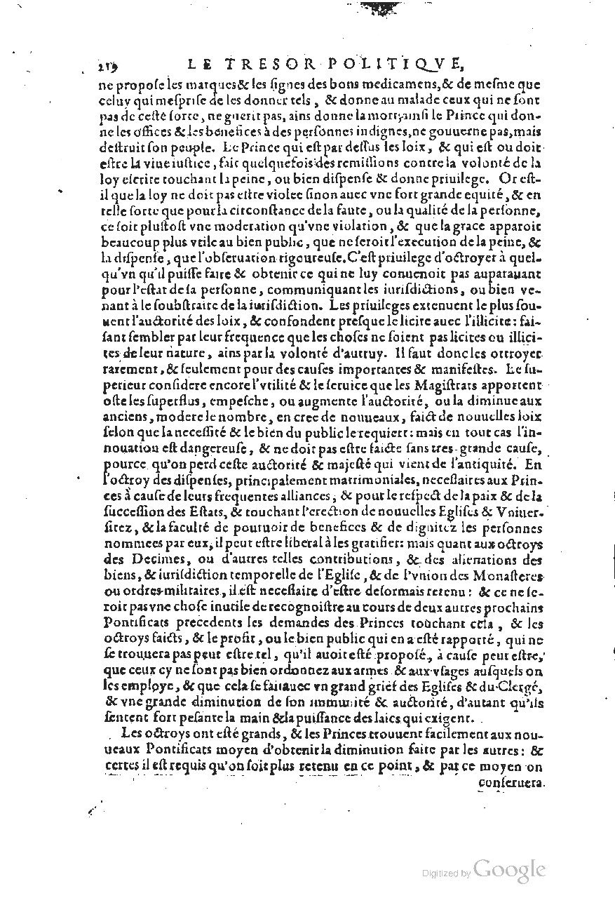 1611 - Pierre Chevalier - Trésor politique - UGent