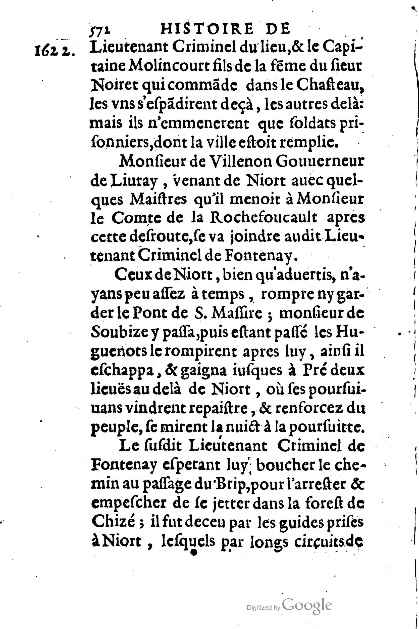 1623 - Joseph Bouillerot - Trésor de l’histoire générale de notre temps - BM Lyon
